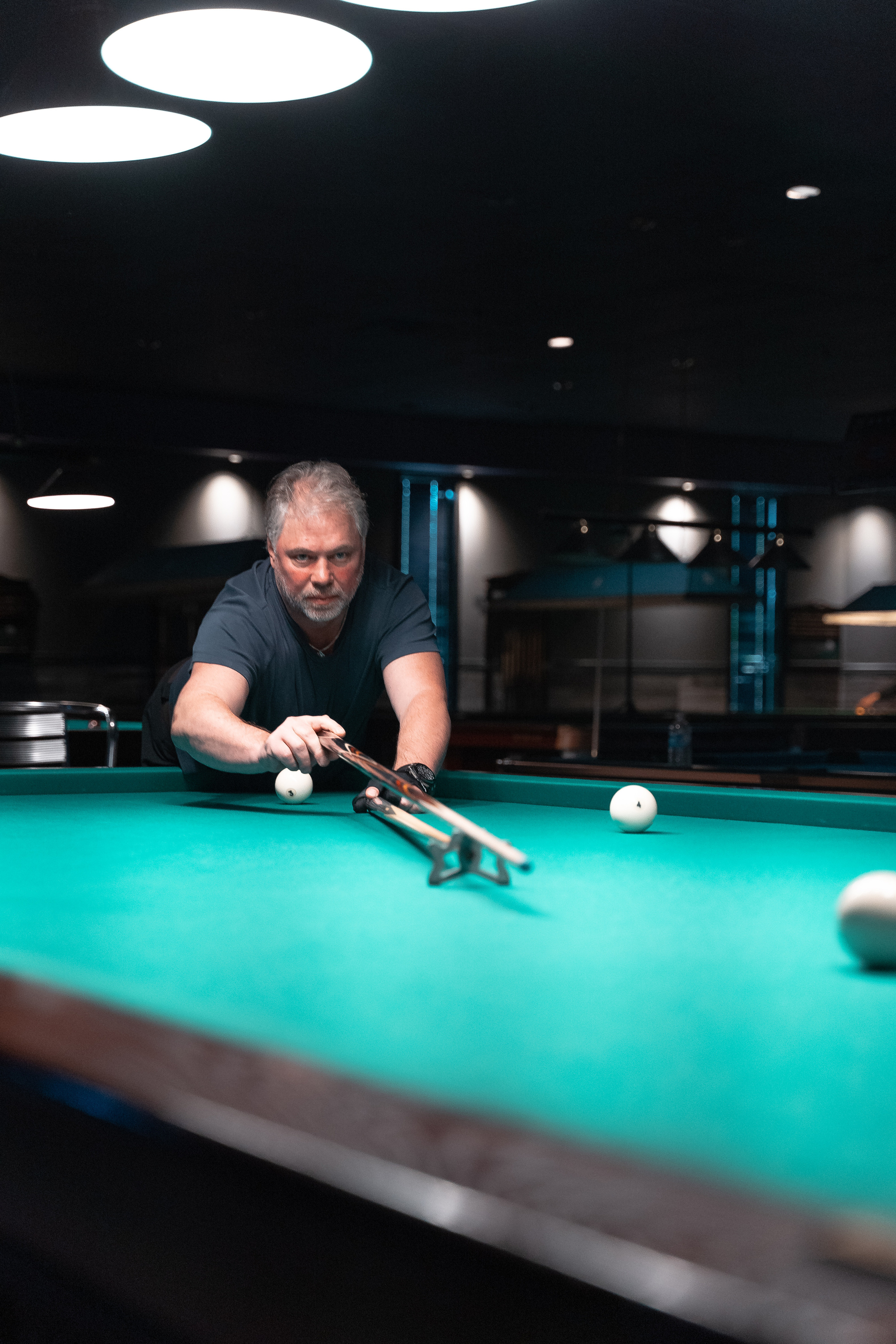 Billiard tournir. Creative photograph in Toronto Dmitrii Bondarenko