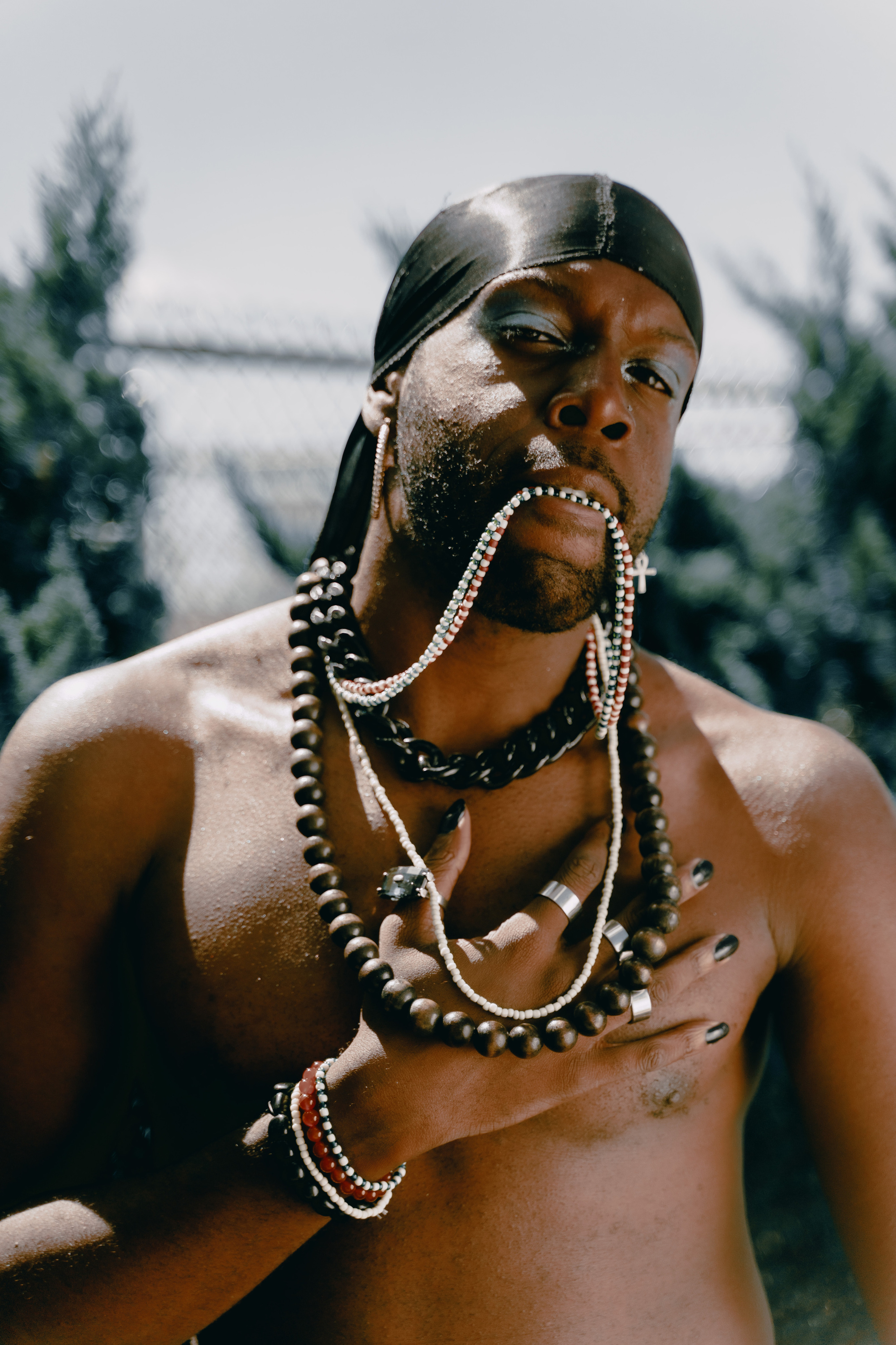Brandyn in the pool. Creative photograph in Toronto Dmitrii Bondarenko