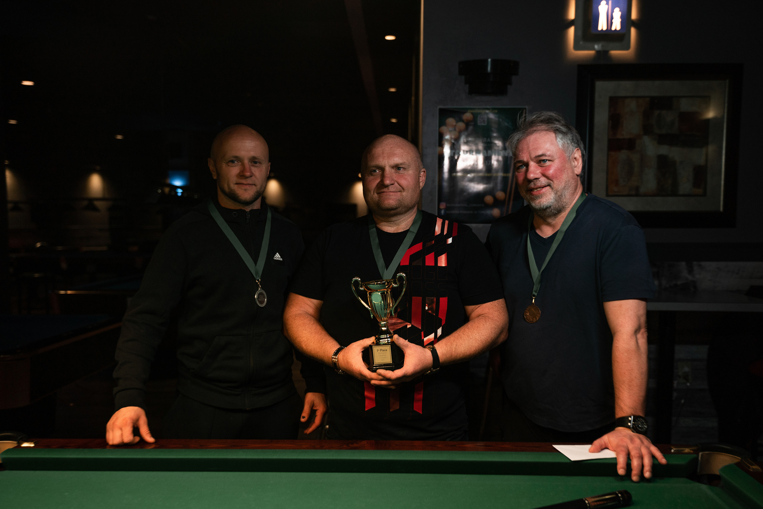 Billiard tournir. Creative photograph in Toronto Dmitrii Bondarenko