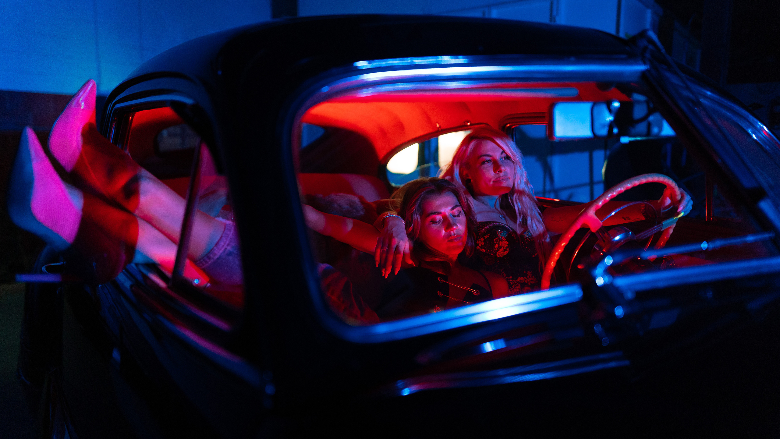 In the movie. Creative photograph in Toronto Dmitrii Bondarenko