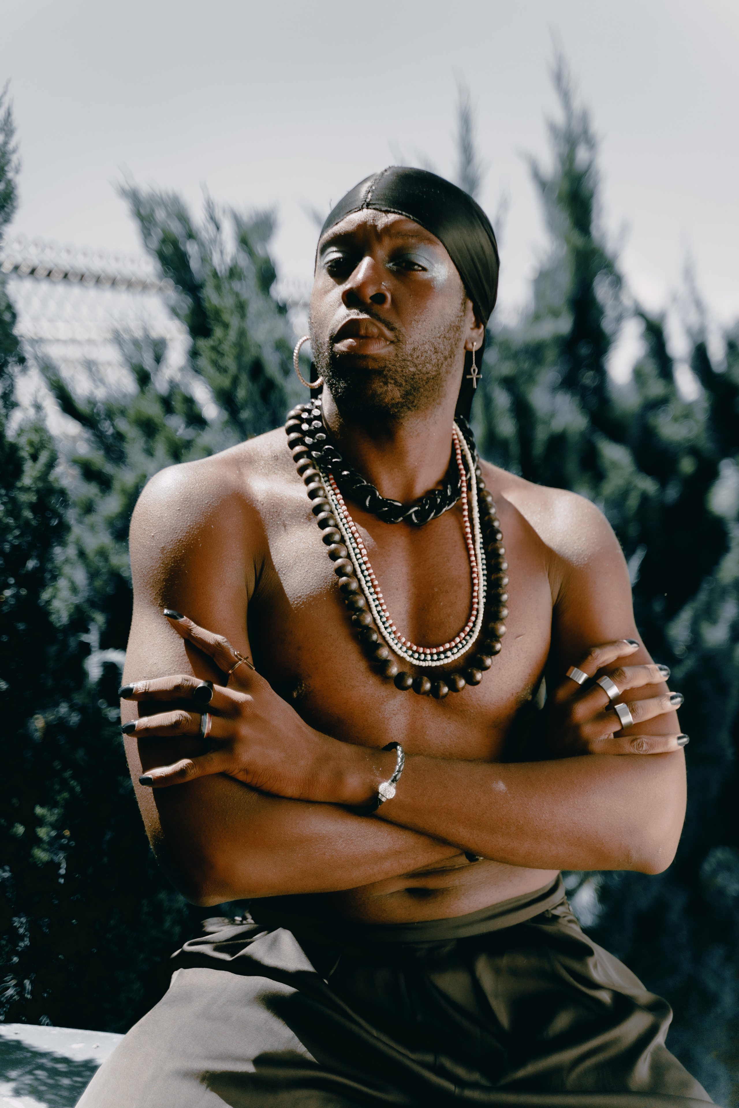 Brandyn in the pool. Creative photograph in Toronto Dmitrii Bondarenko