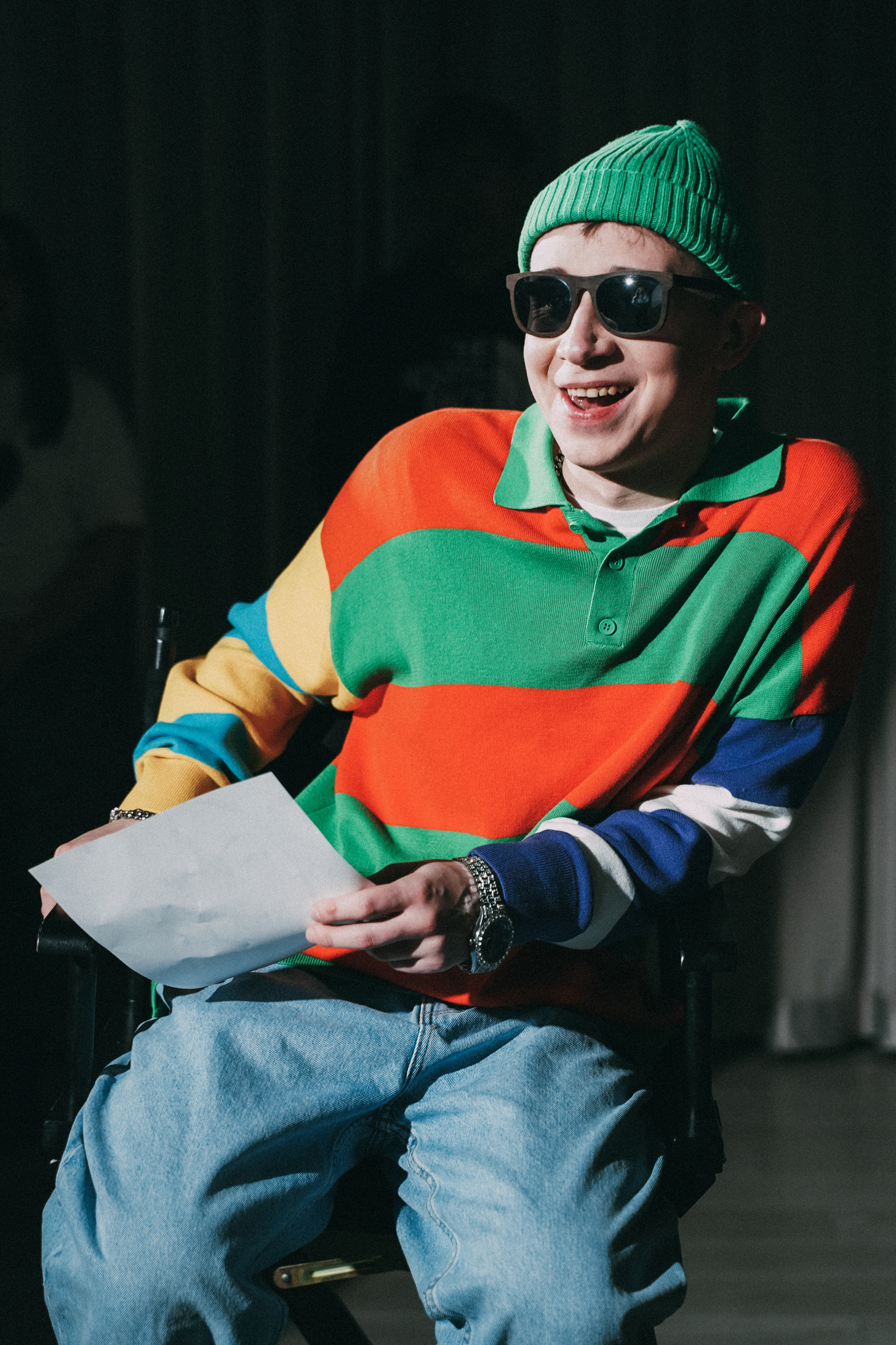 Backstage music video. Creative photograph in Toronto Dmitrii Bondarenko