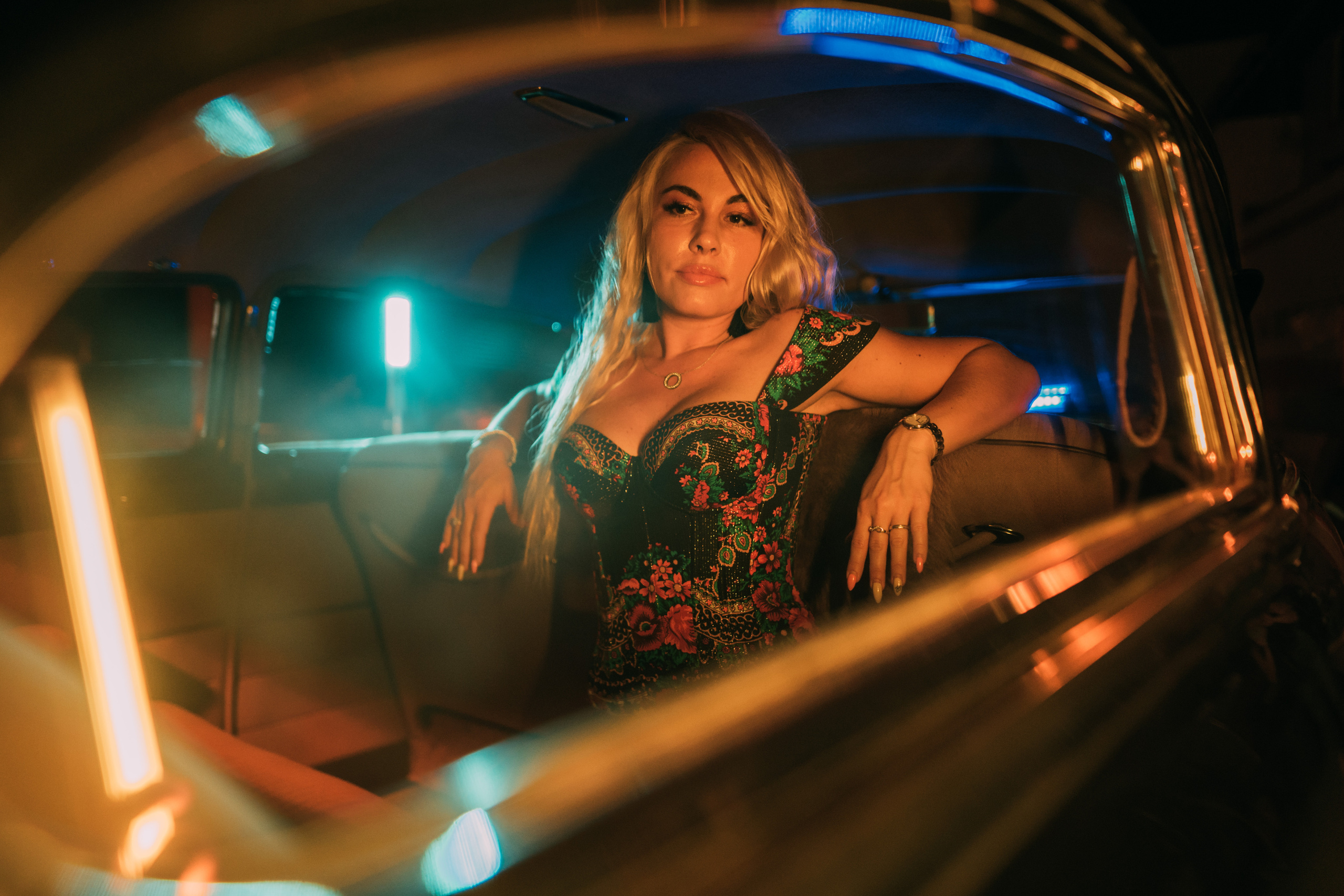 In the movie. Creative photograph in Toronto Dmitrii Bondarenko