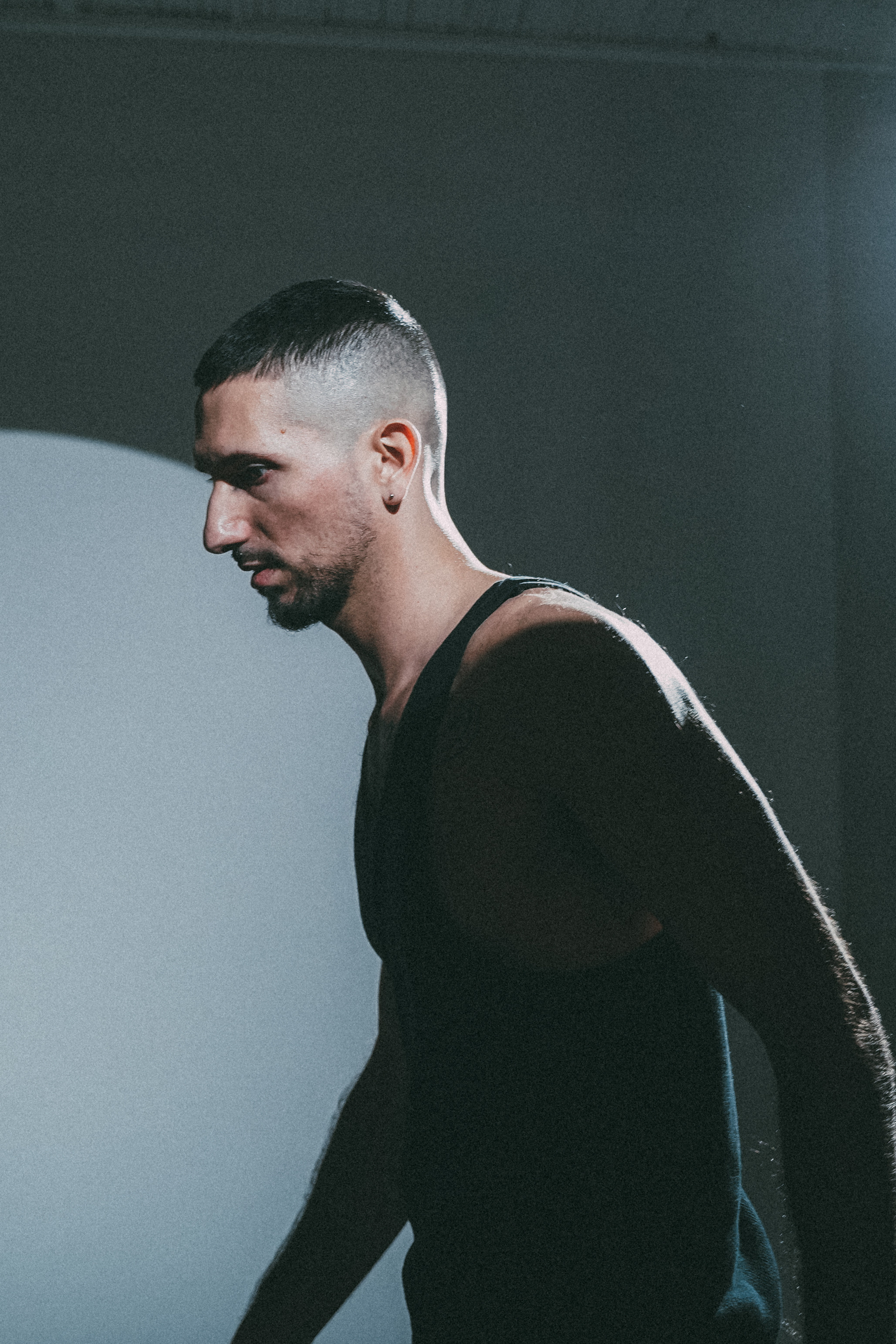 Backstage music video. Creative photograph in Toronto Dmitrii Bondarenko