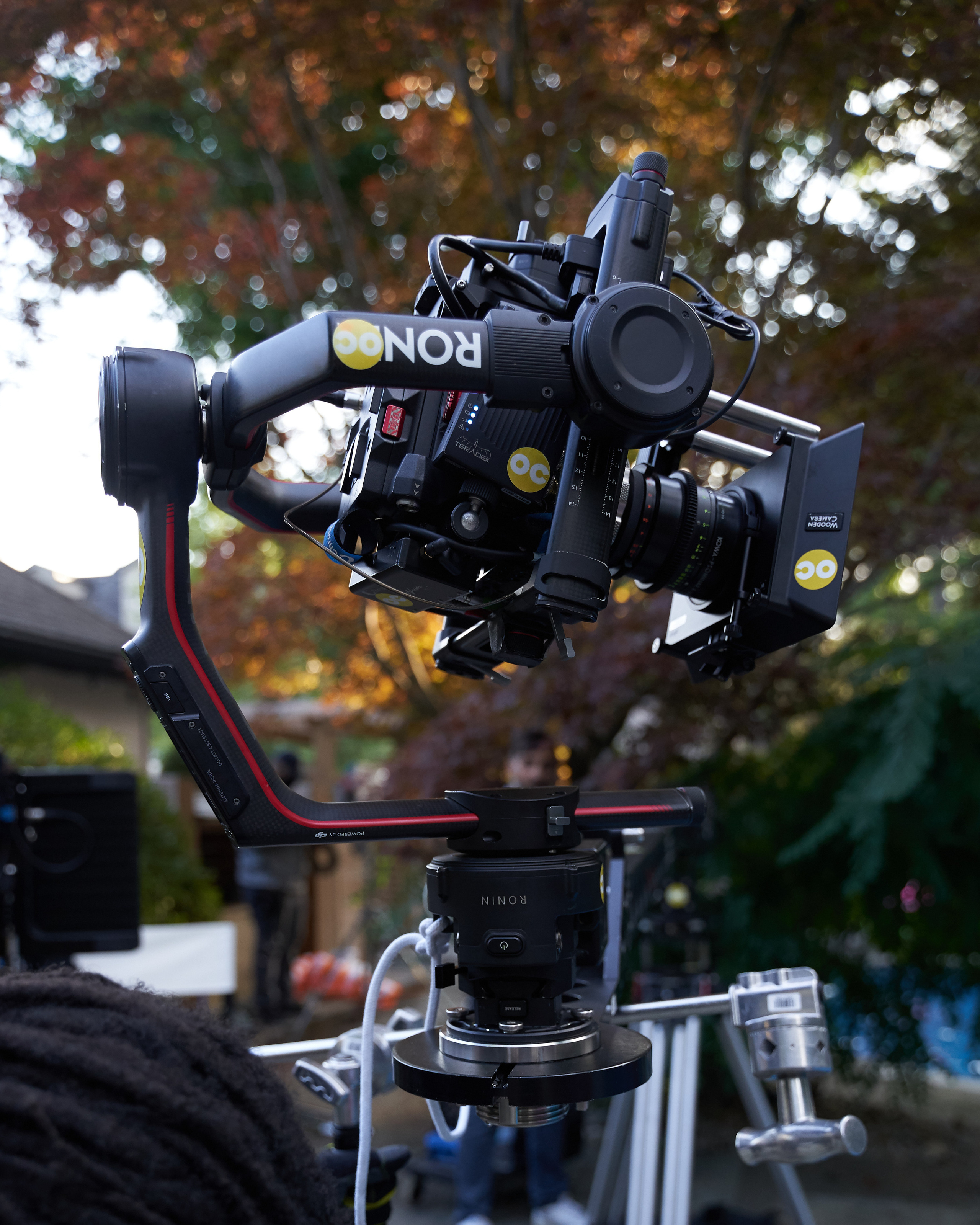 Backstage music video “Mamasita”. Creative photograph in Toronto Dmitrii Bondarenko