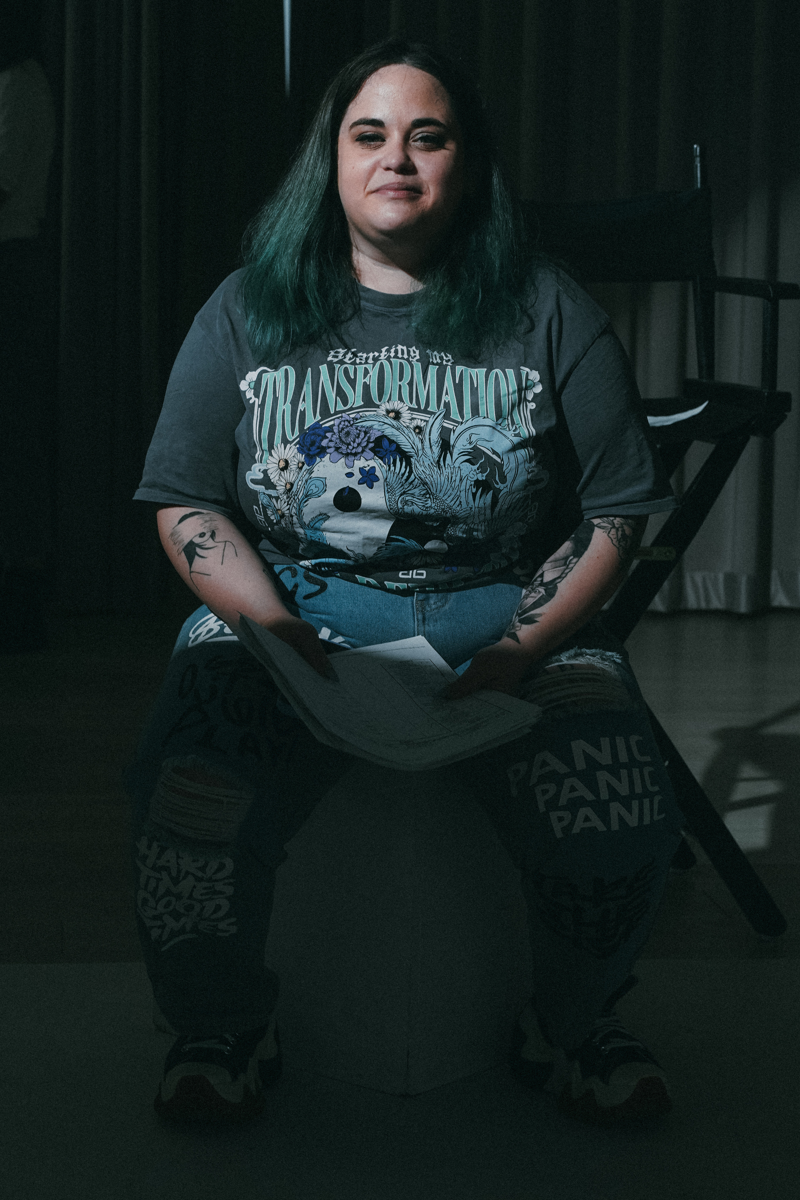 Backstage music video. Creative photograph in Toronto Dmitrii Bondarenko