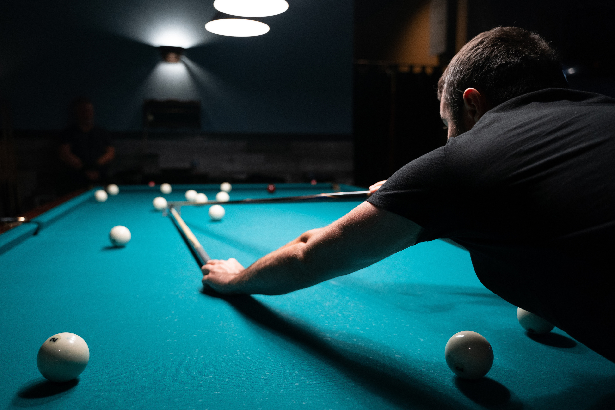 Billiard tournir. Creative photograph in Toronto Dmitrii Bondarenko