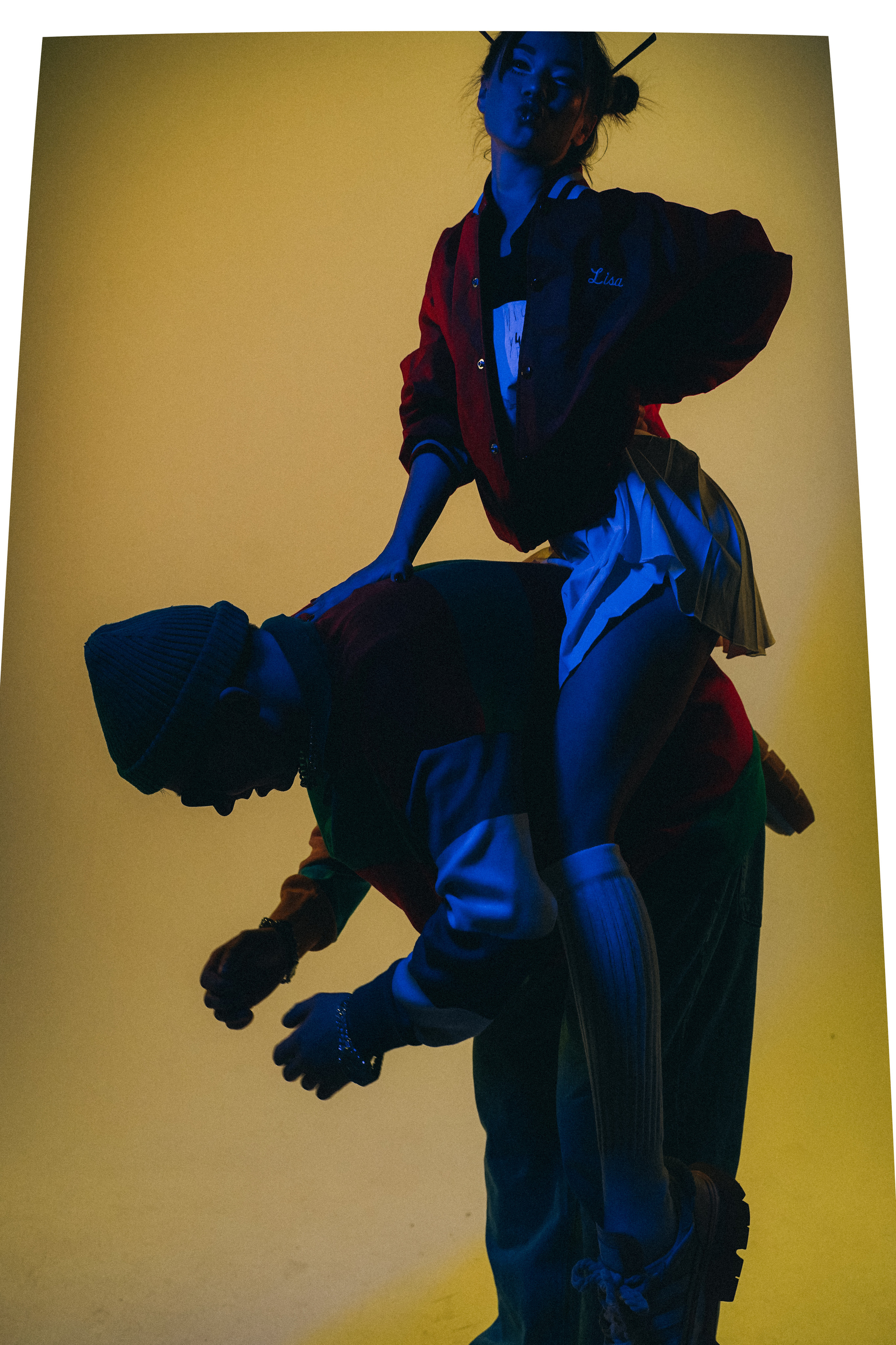 Backstage music video. Creative photograph in Toronto Dmitrii Bondarenko