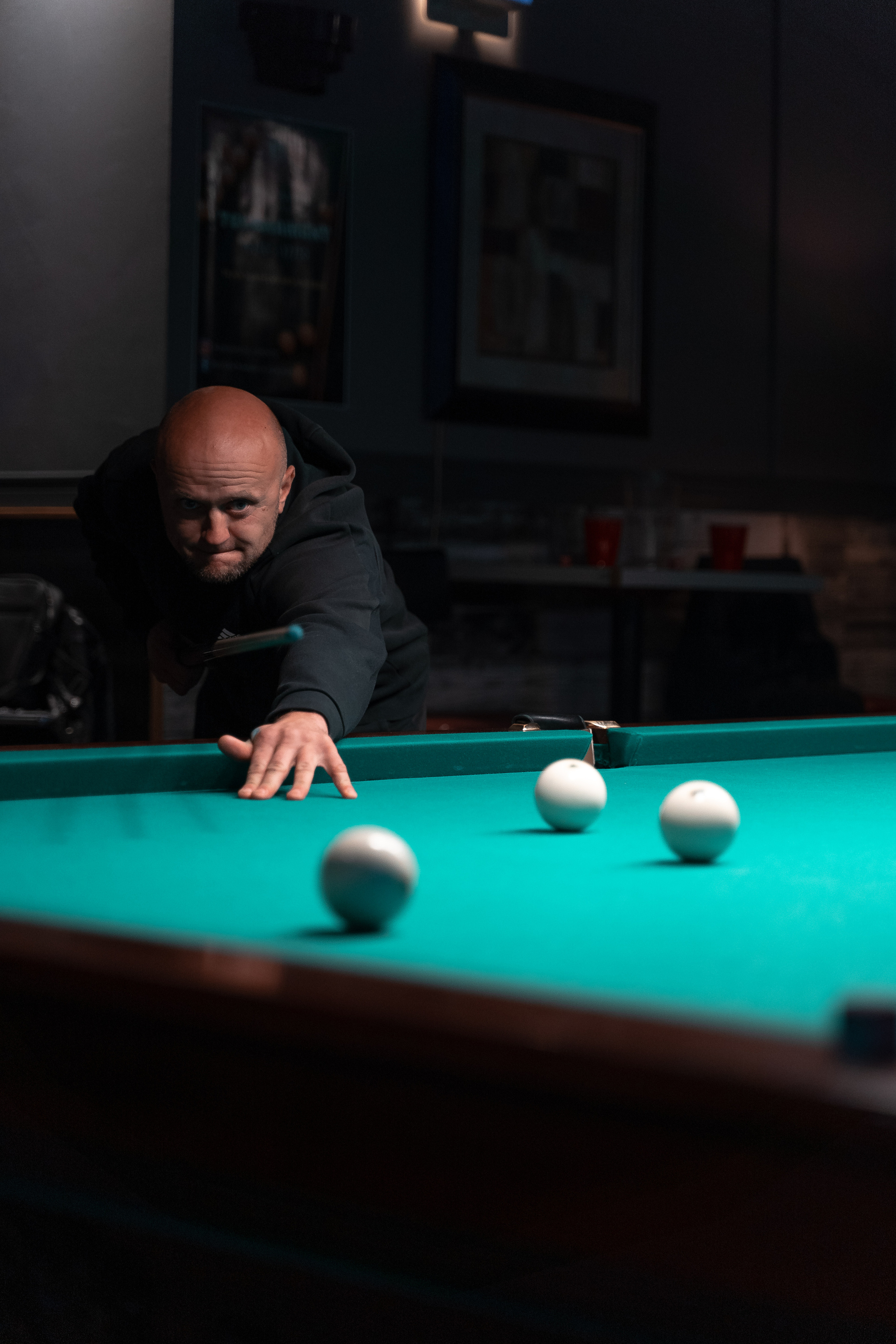 Billiard tournir. Creative photograph in Toronto Dmitrii Bondarenko
