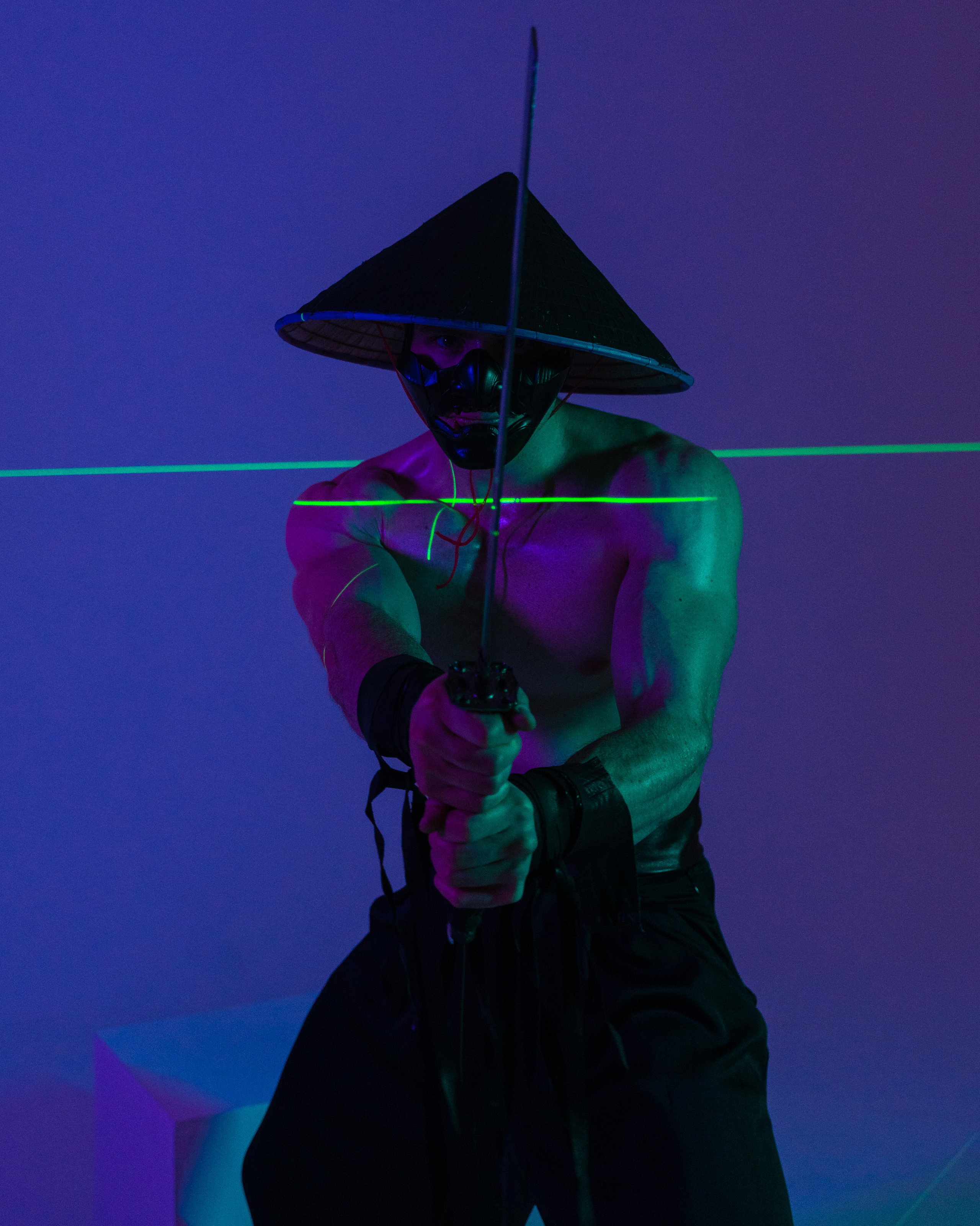 Samurai. Creative photograph in Toronto Dmitrii Bondarenko