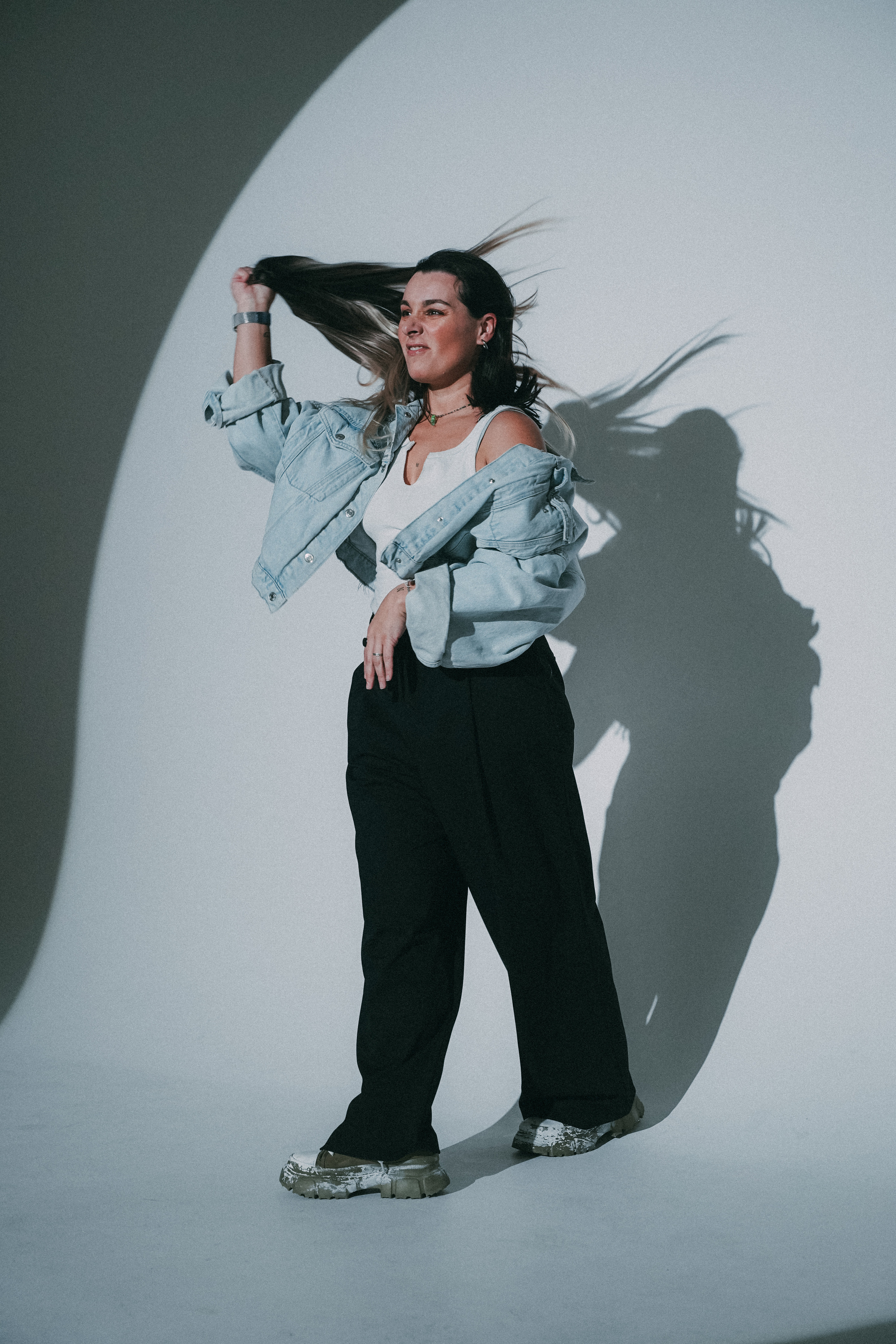 Backstage music video. Creative photograph in Toronto Dmitrii Bondarenko