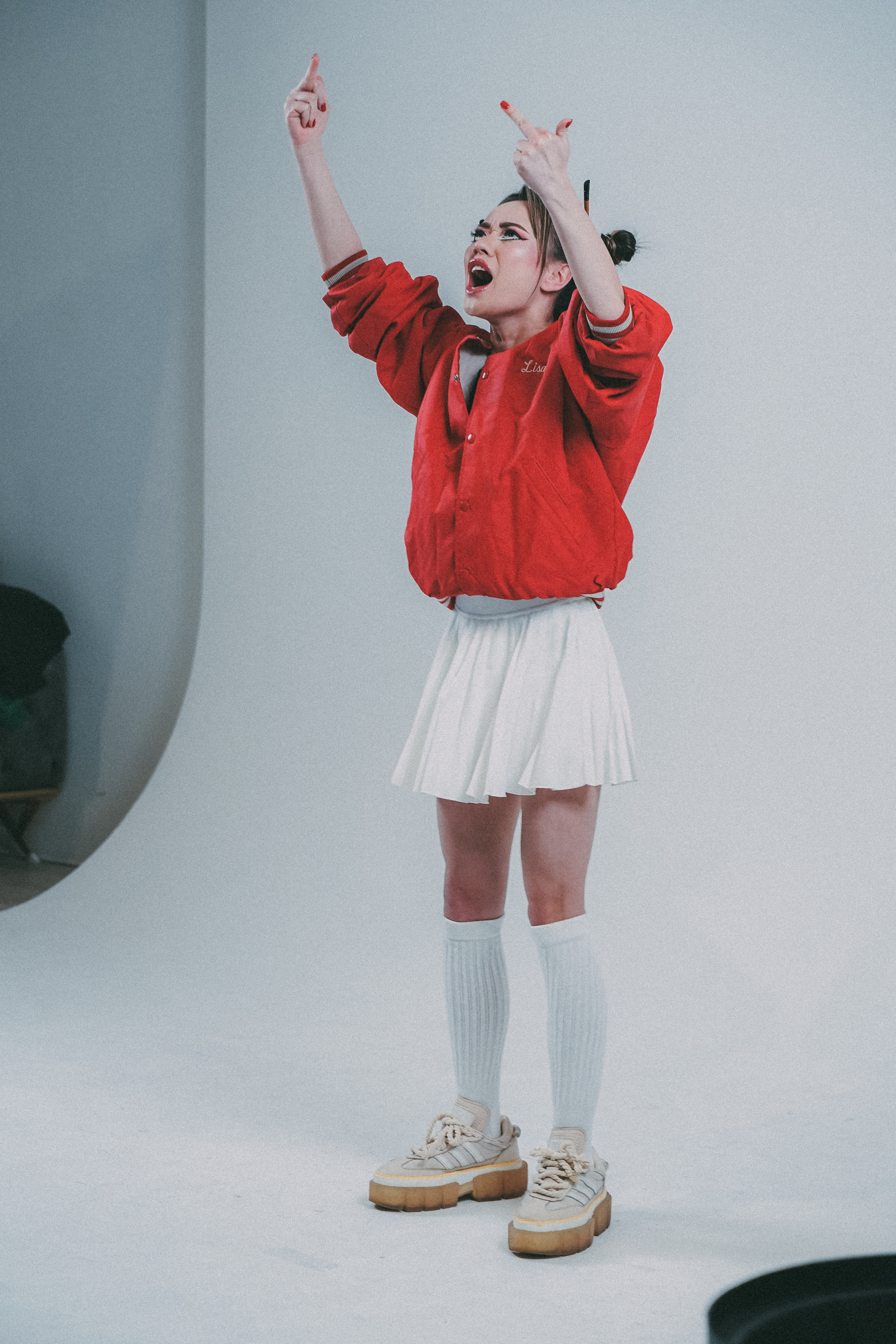 Backstage music video. Creative photograph in Toronto Dmitrii Bondarenko