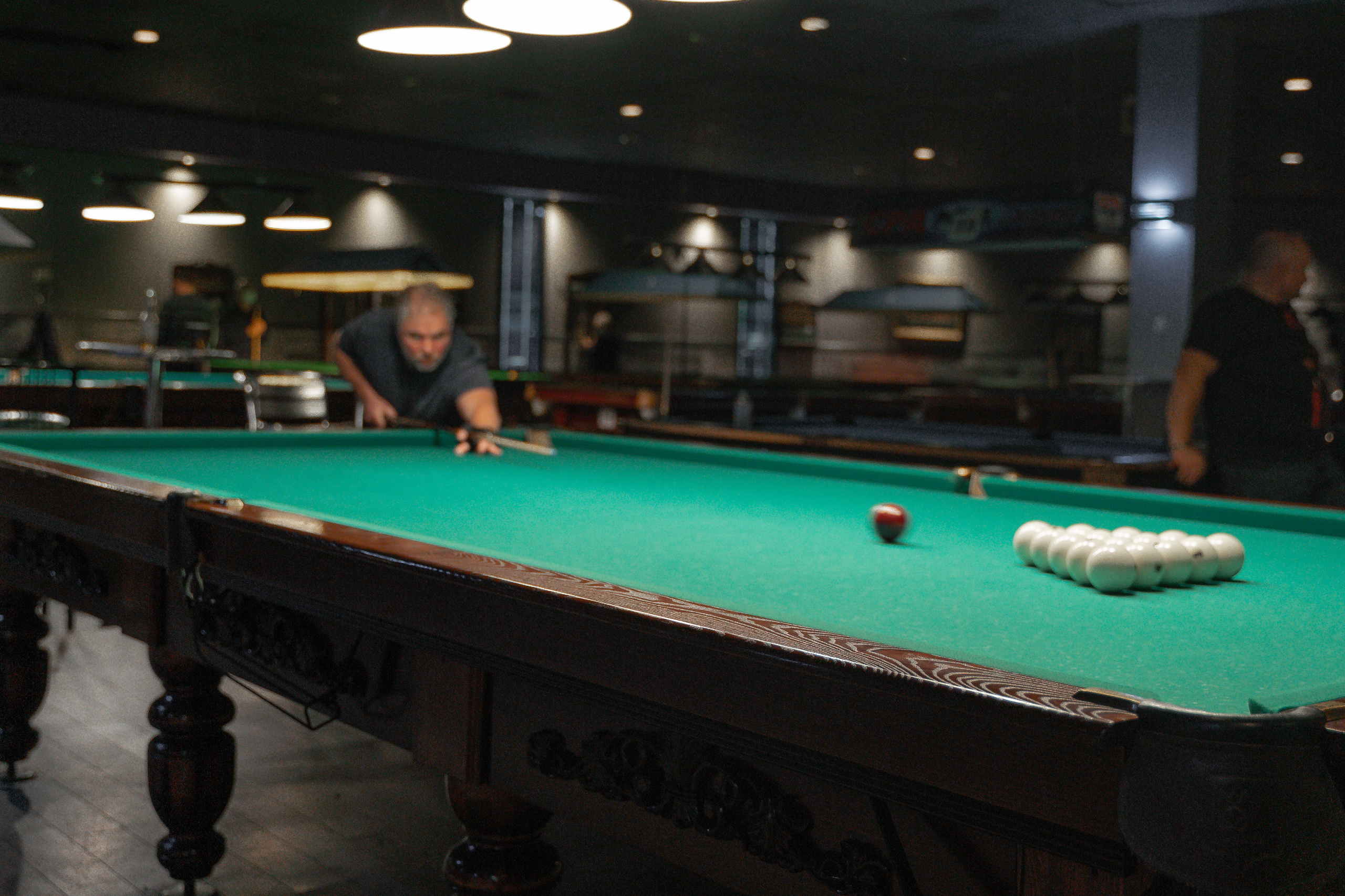 Billiard tournir. Creative photograph in Toronto Dmitrii Bondarenko