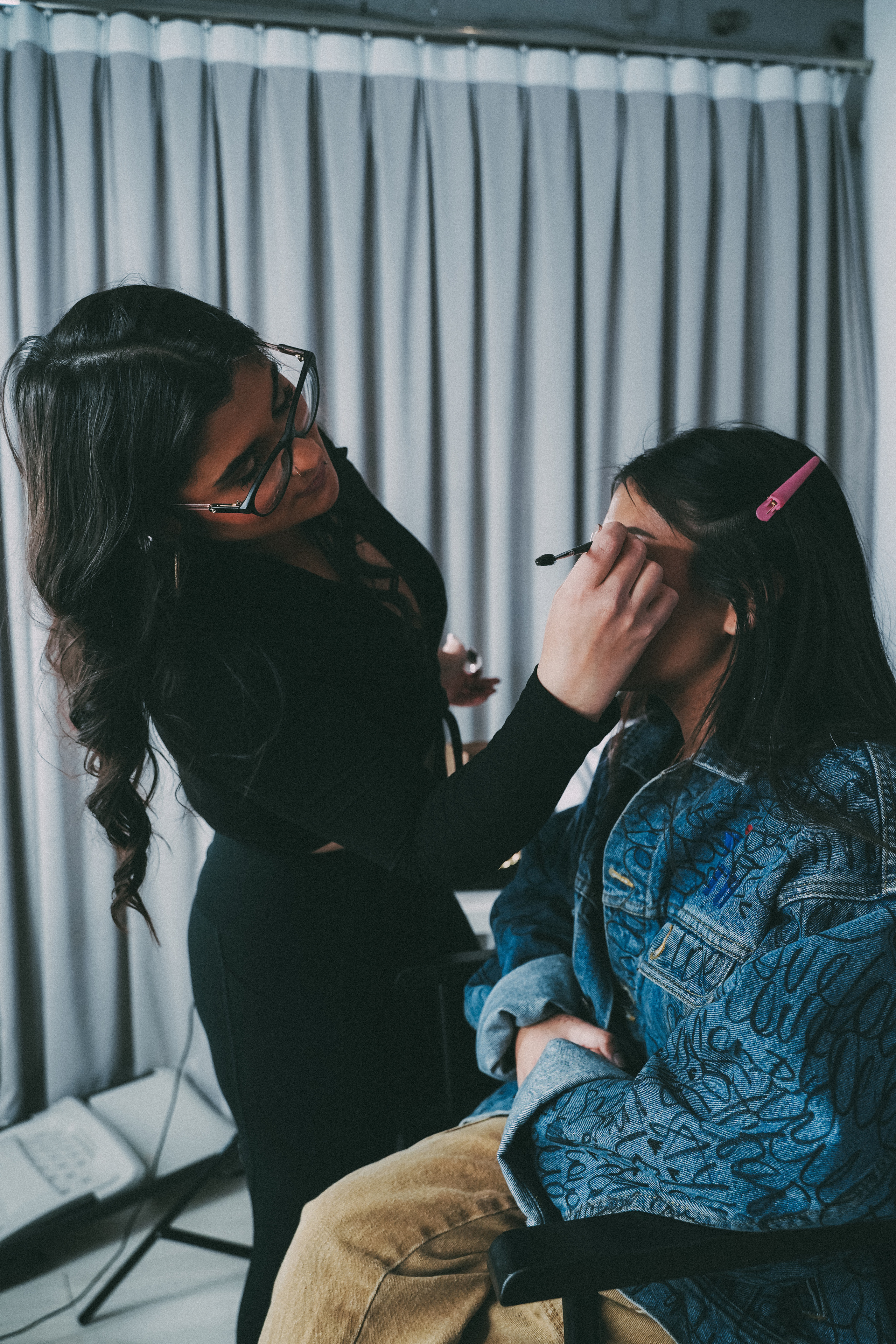 Backstage music video. Creative photograph in Toronto Dmitrii Bondarenko