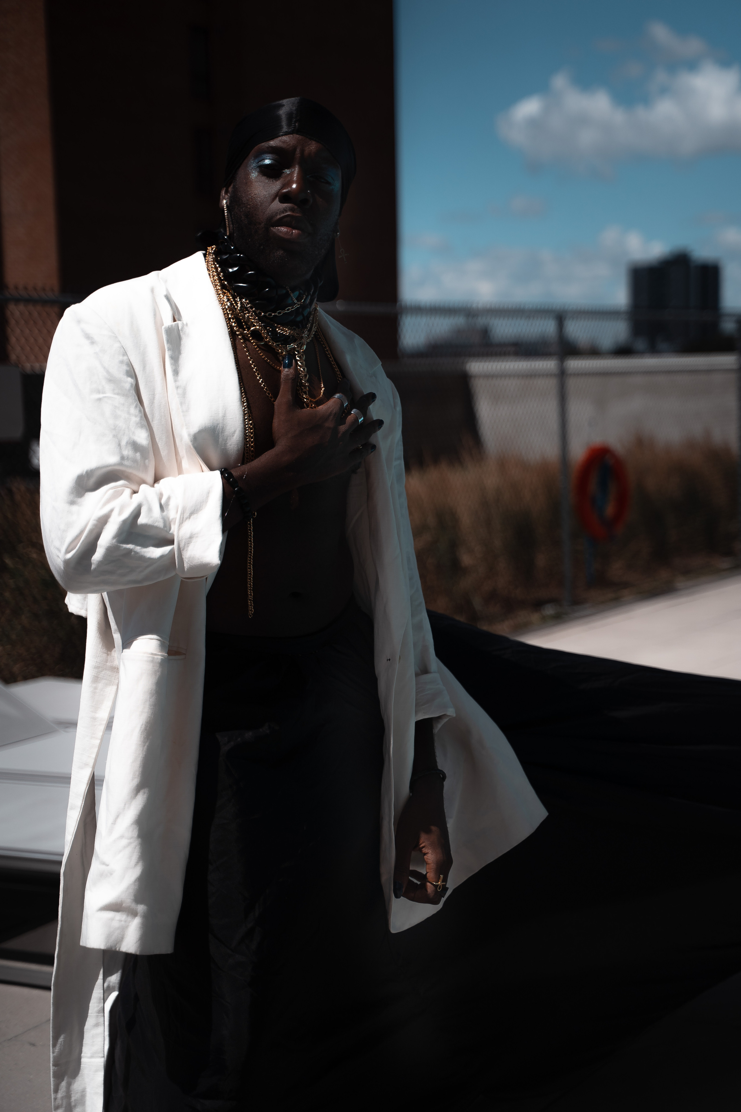Brandyn in the pool. Creative photograph in Toronto Dmitrii Bondarenko
