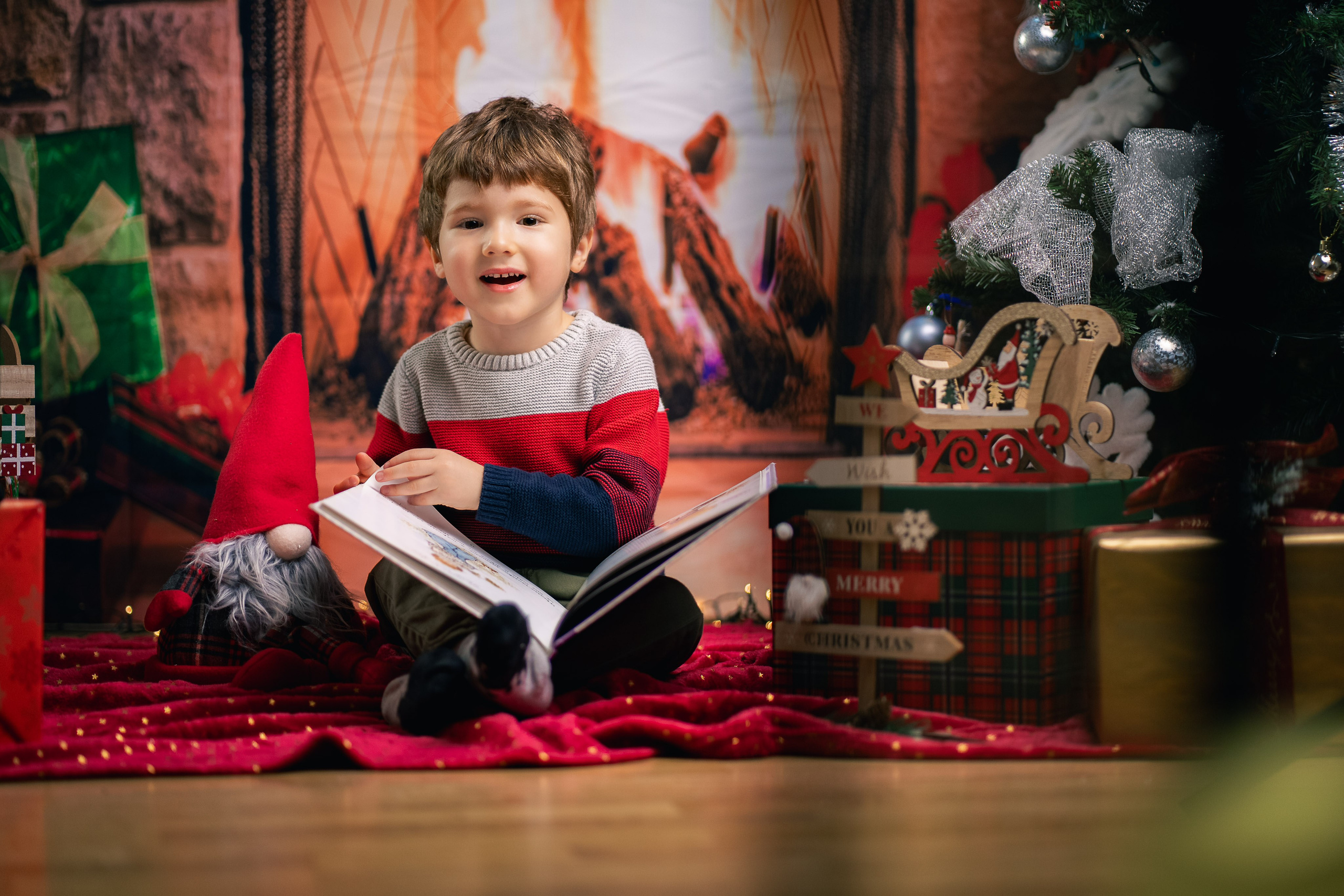 Sedinta foto Craciun — Gradinita Miniterra. Liviu Andrei - Fotograf