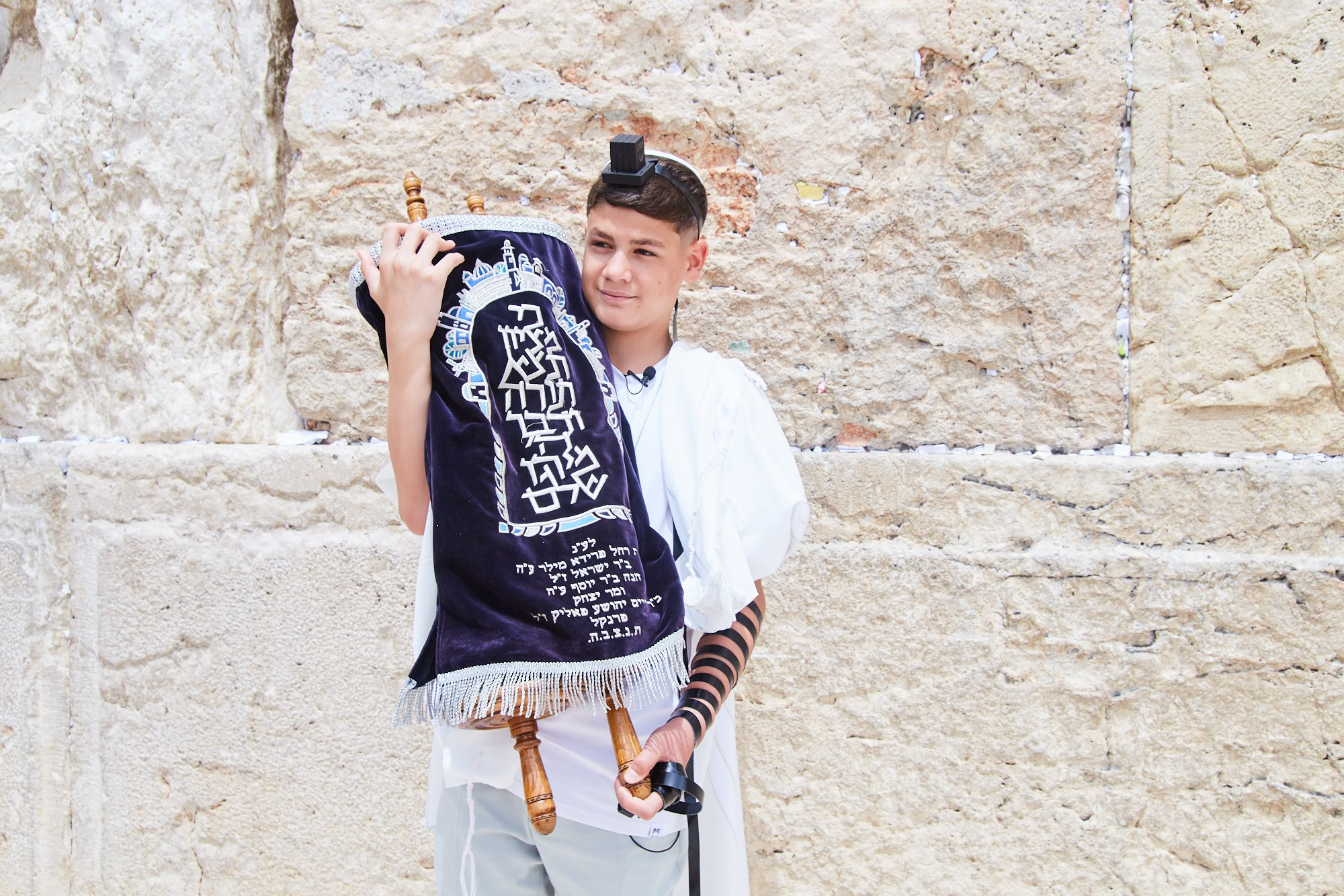 Бар-мицва на Котеле 2. Портретный и репортажный фотограф в Израиле Рома Бирман