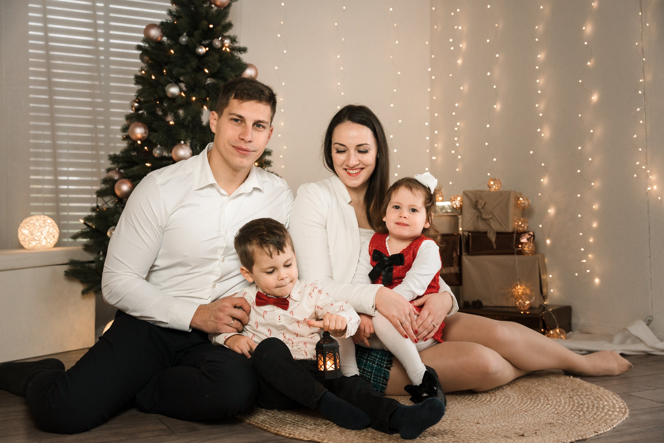 Christmas Family Photoshoot. Elena Seewald