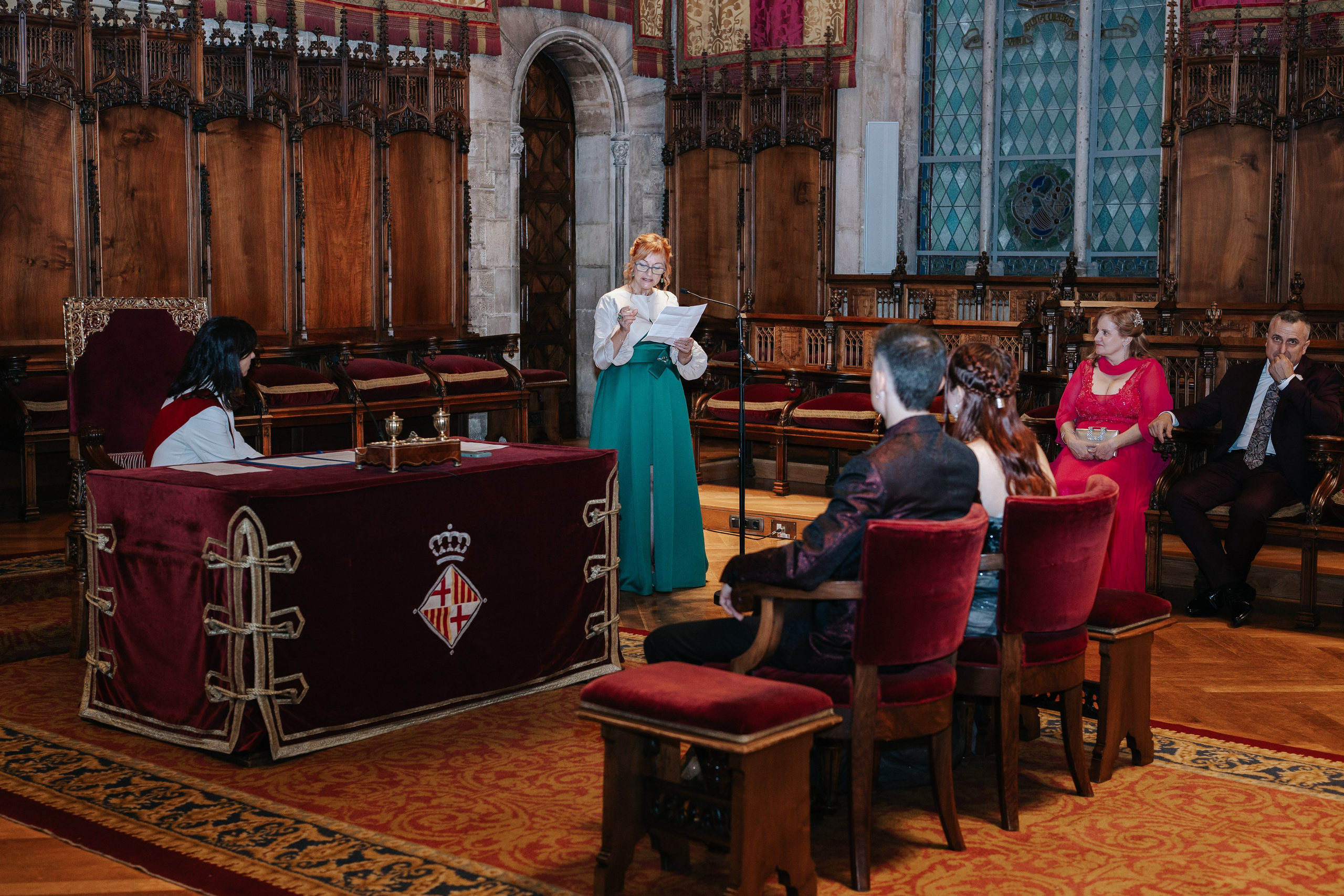 Alicia+Ruben, 04.10.2025, Ayuntamiento de Barcelona, Hotel Miramar. Wedding photographer in Catalonia