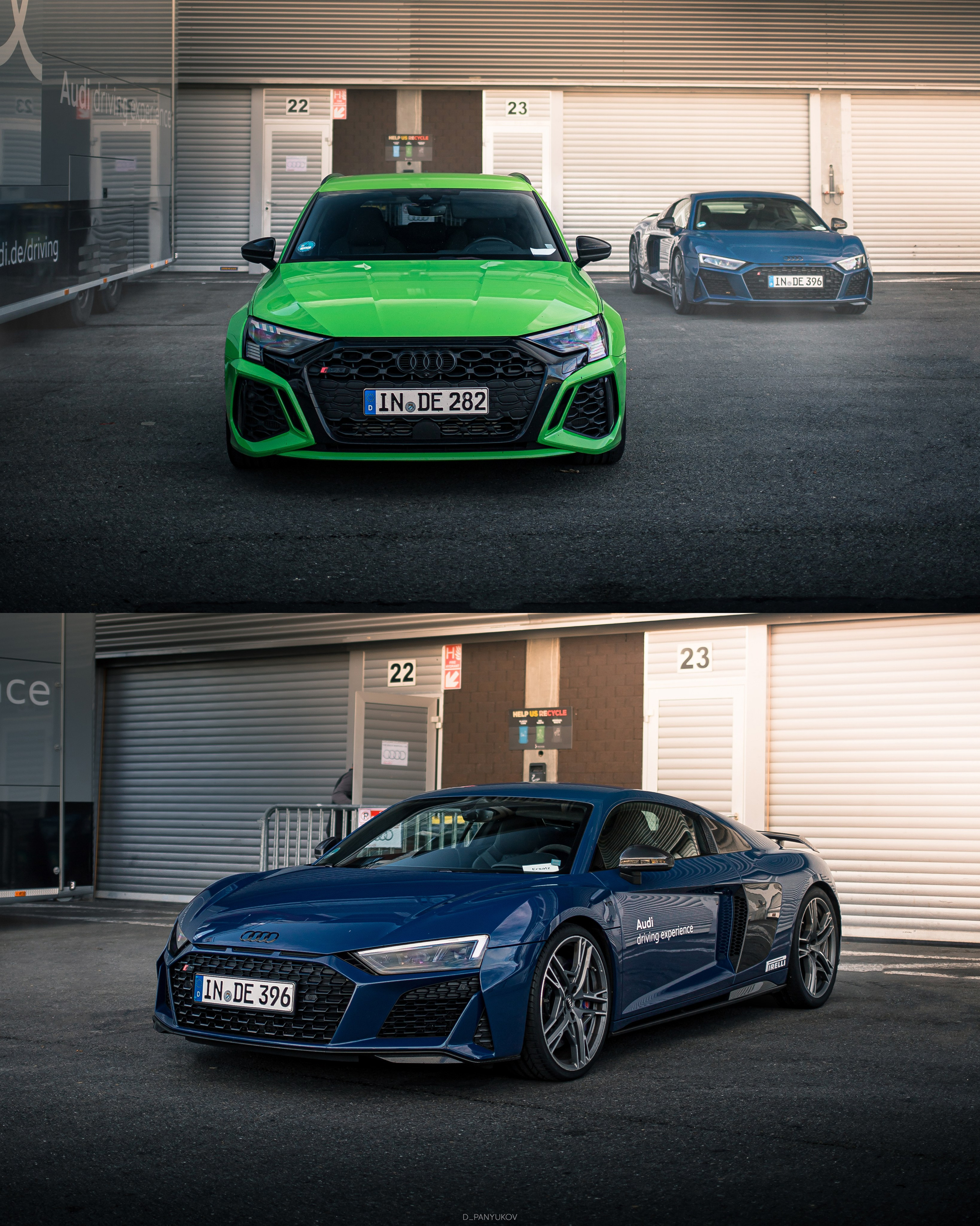 Audi Driving Experience. Dima Panyukov