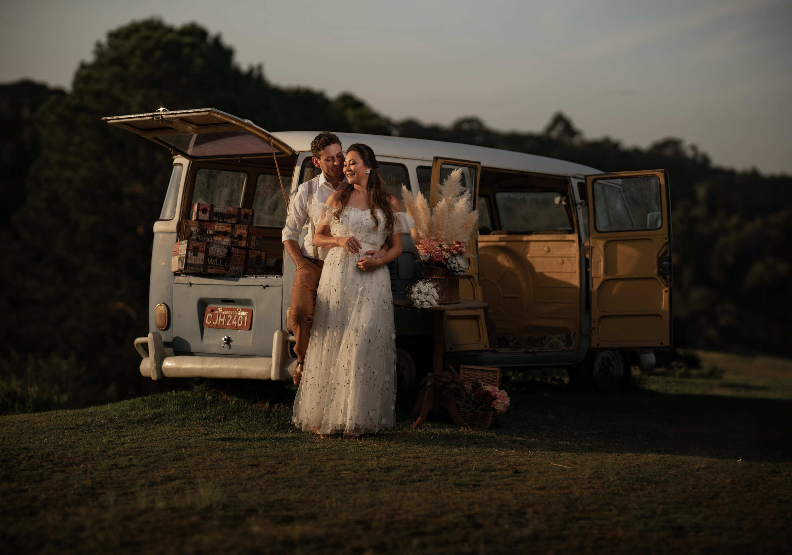 Harumi.Pre Wedding.Sitio das Borboletas. Fotógrafo de Casamento, grávida, Retrato, Corporativo