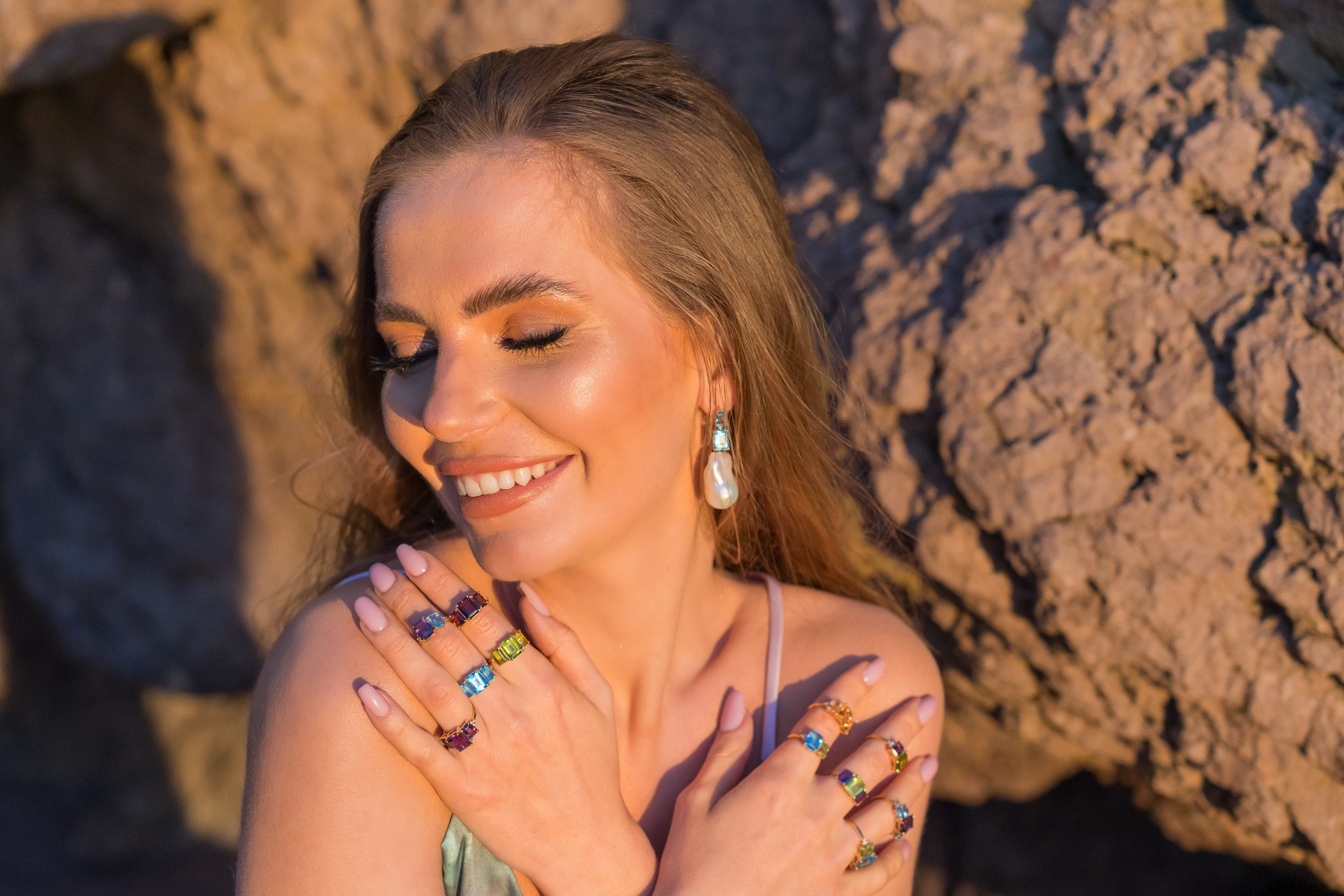 Jewelry brand photo session. Cinematic Wedding & Elopement Photography in Los Angeles | Inspired by Indie Film & Real Life