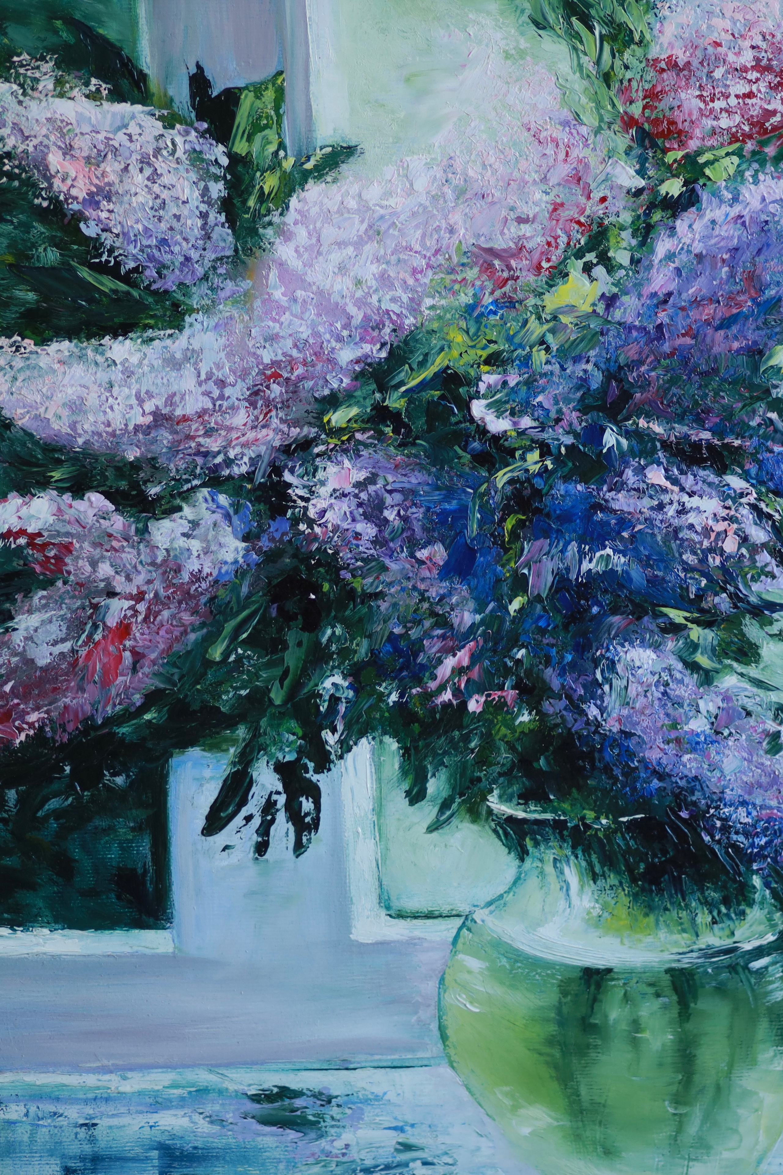 СИРЕНЕВОЕ БУЙСТВО. GALA художник из г. Харьков в Чехии