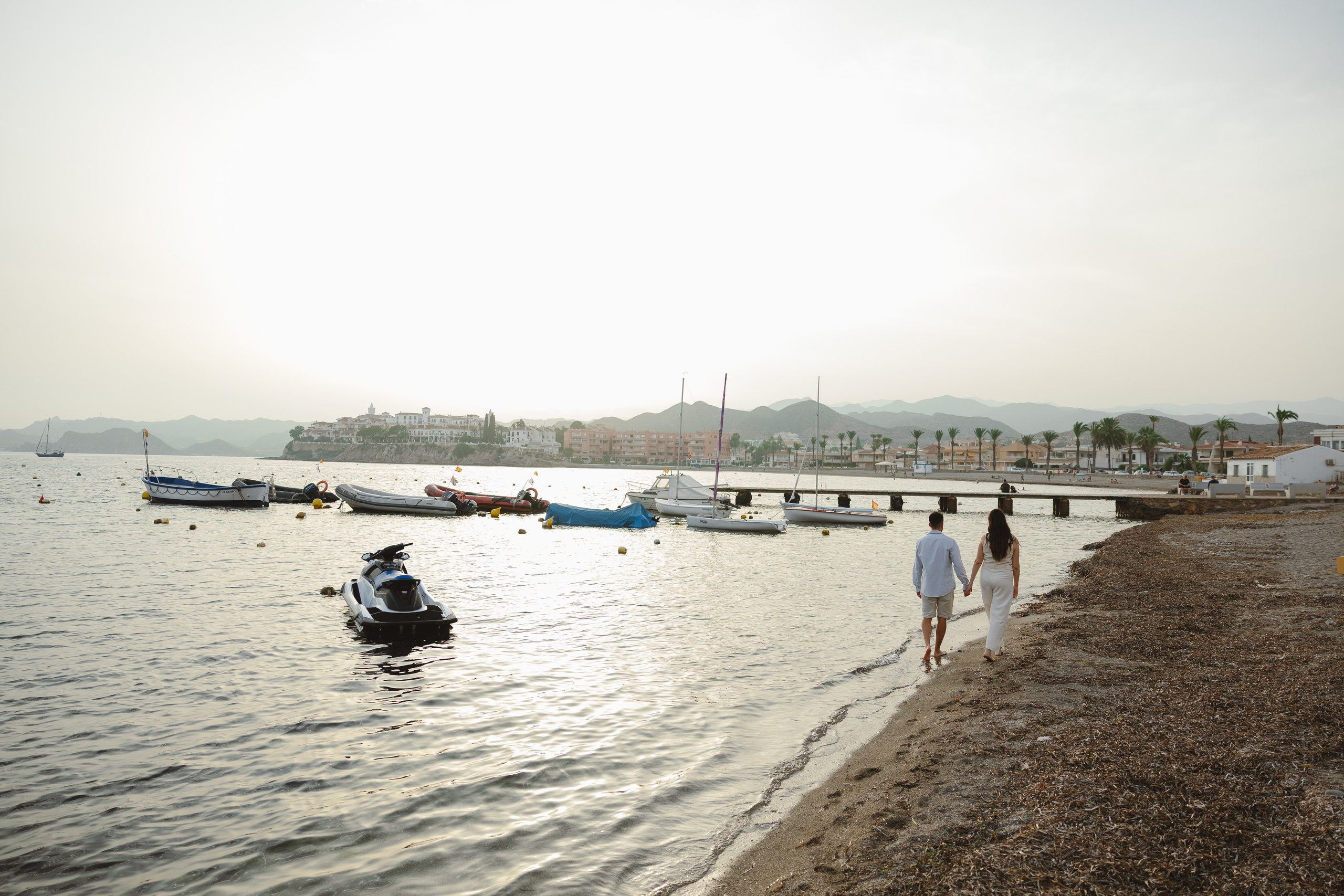 Preboda en la playa Murcia. Fotógrafo y Videógrafo de bodas y eventos