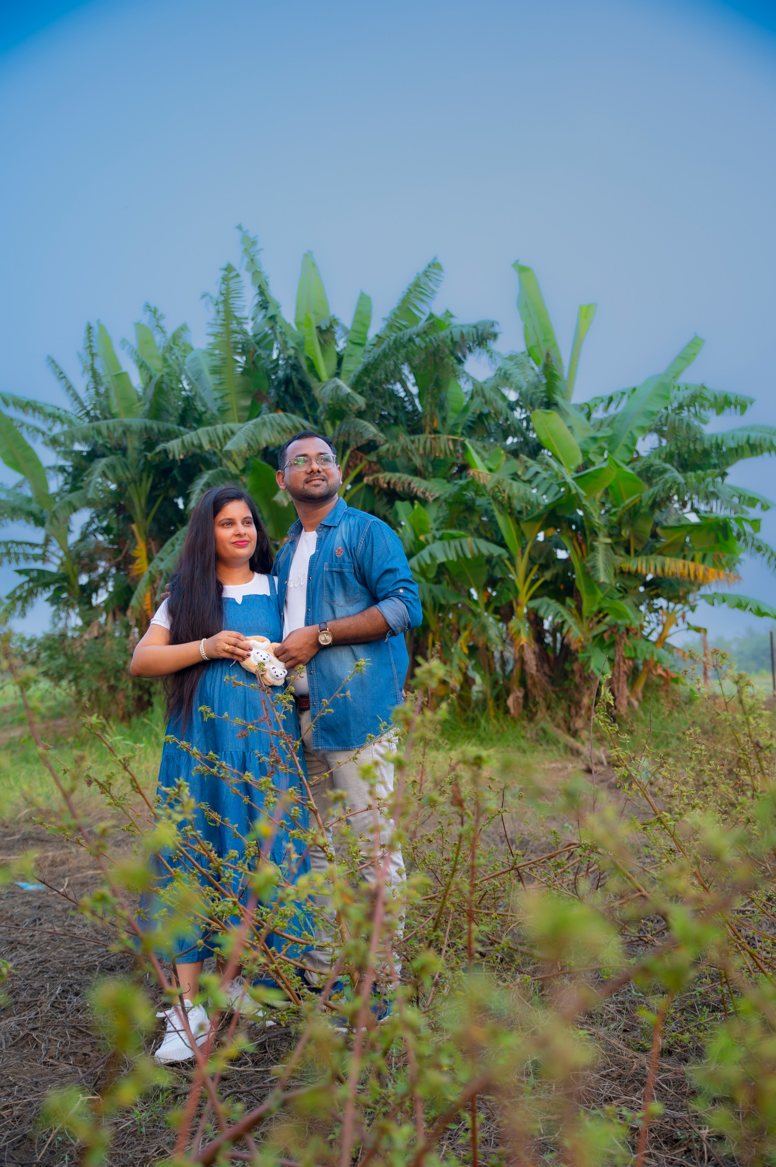 Maternity shoot. “Ajay Digital Photo Studio — Capturing Timeless Wedding Moments”