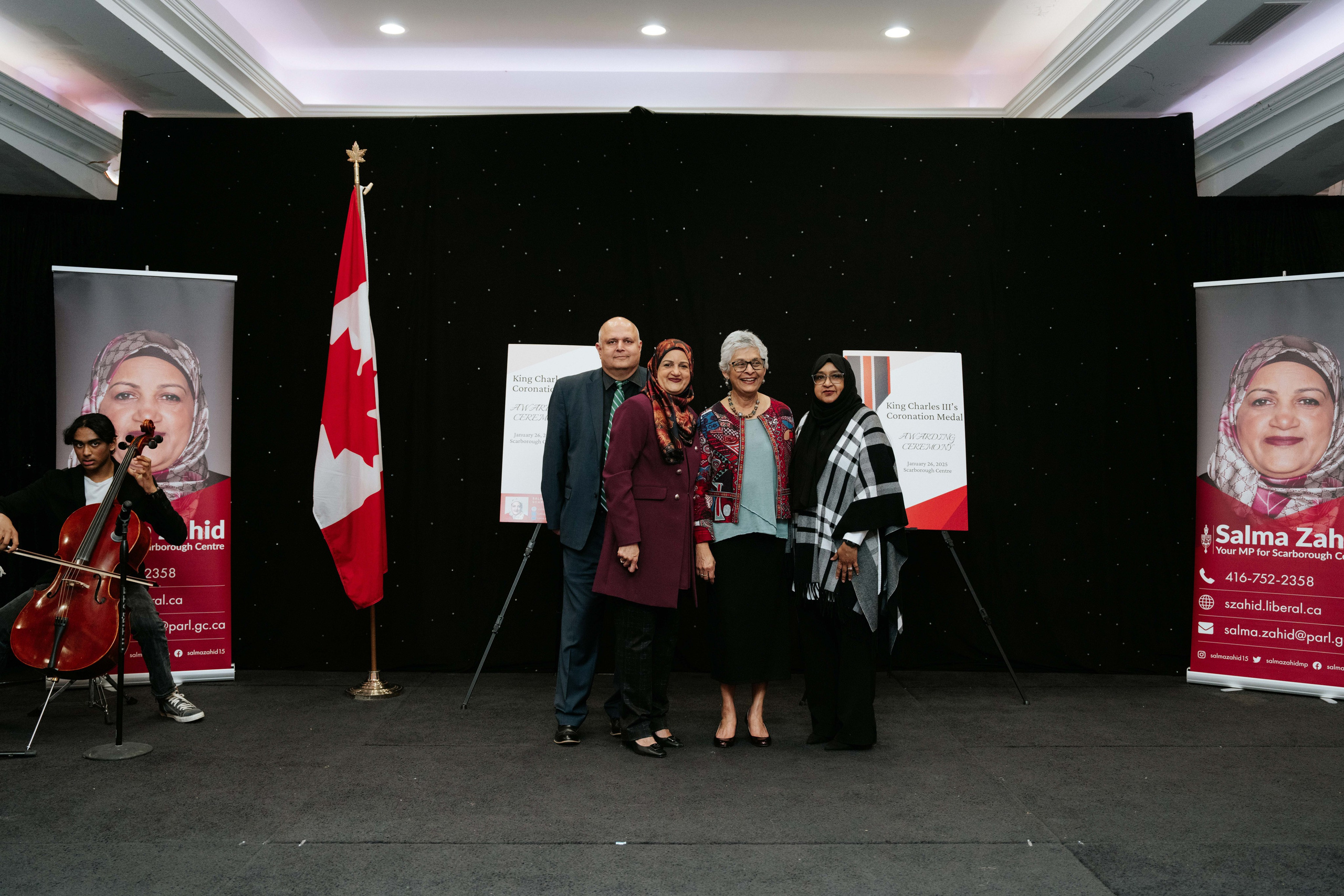 King Charles Coronation Medal Awarding Ceremony. MISAJA MEDIA