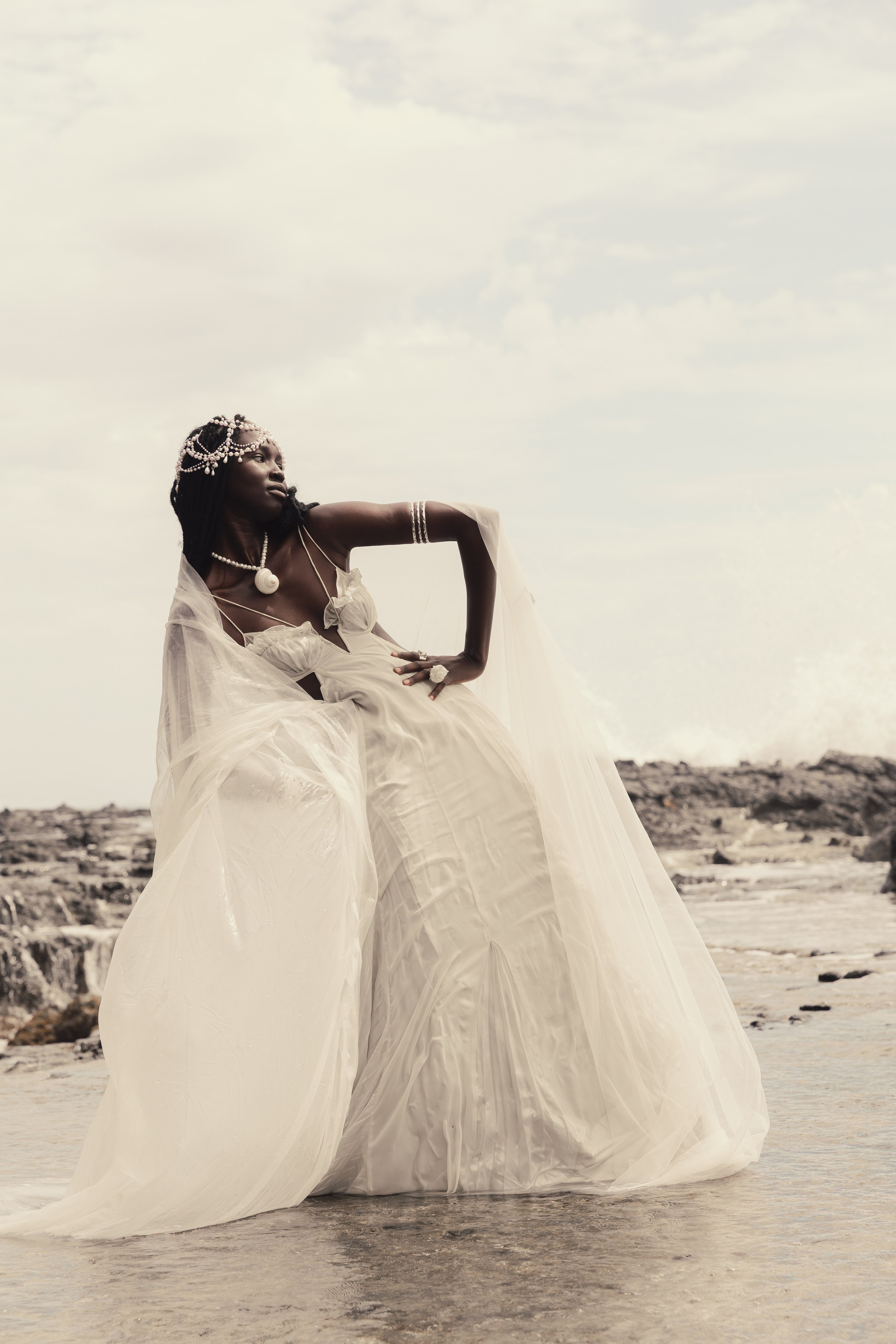 Ocean Inspired Editorial Bridal Session in Kauai