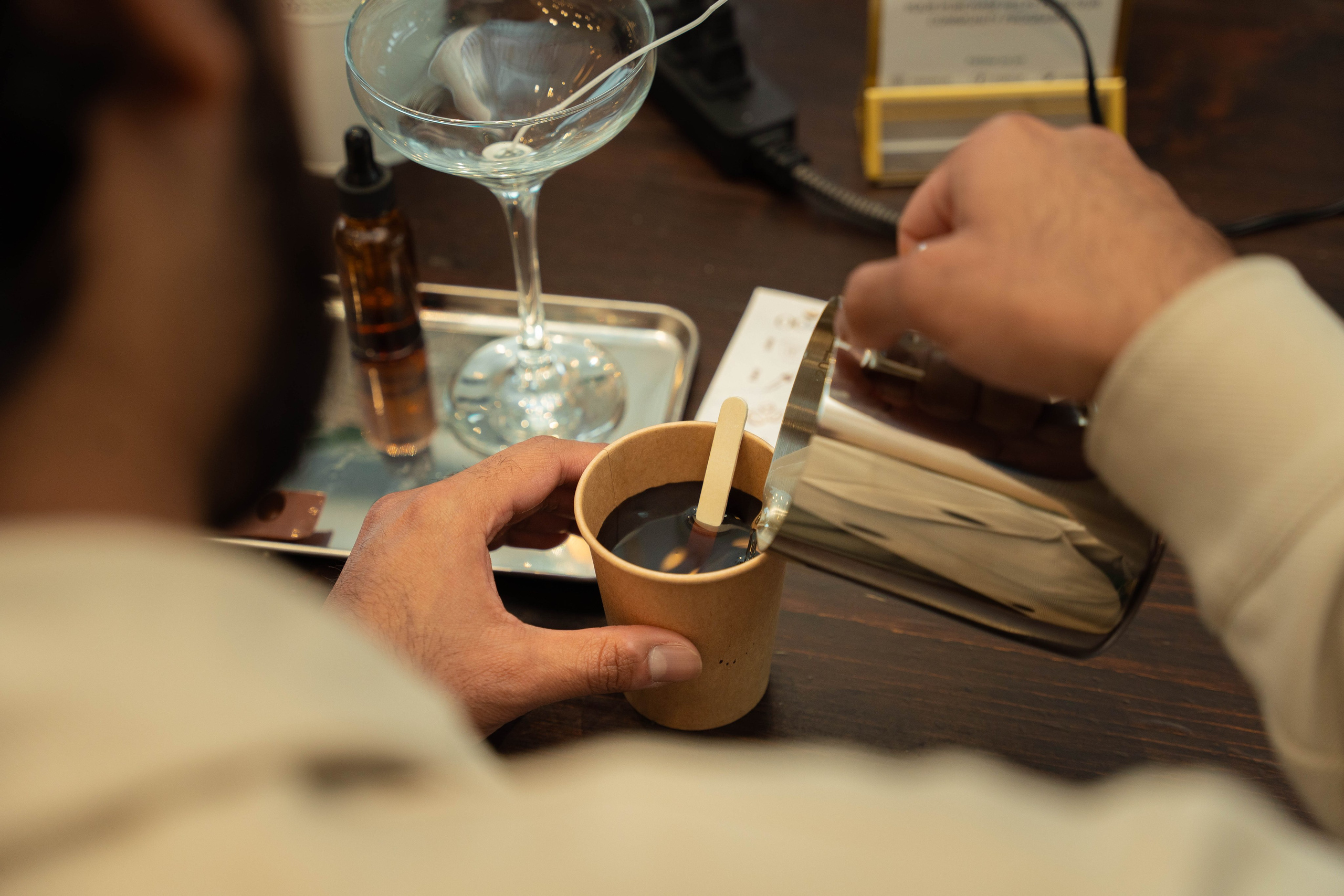 Espresso Martini Candle Making. UH Visuals