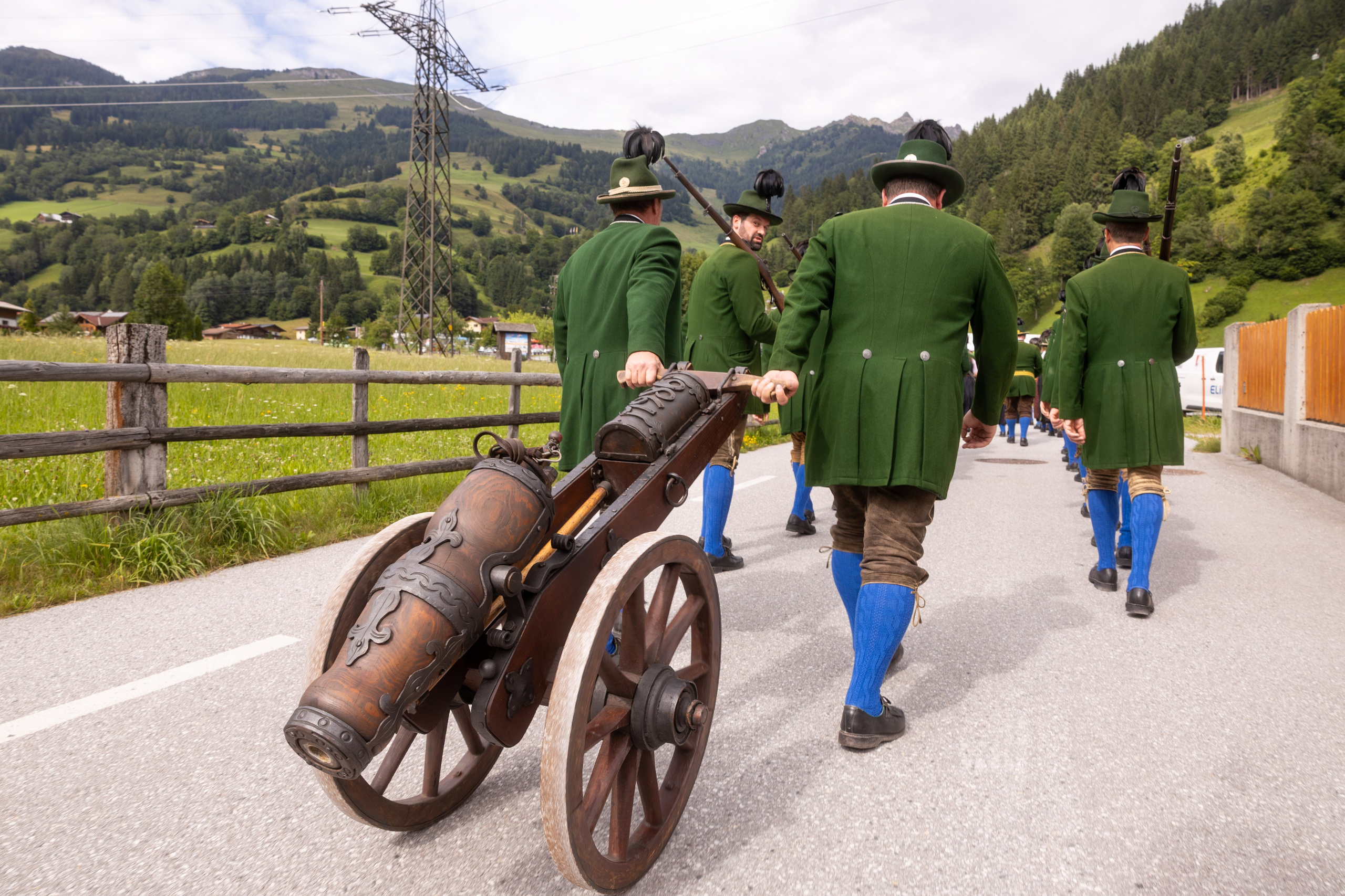 SCHÜTZENKOMPANIE, Dorfgastein, 12.07.2025. Guzel Kolobova| Fotografin| Salzburg