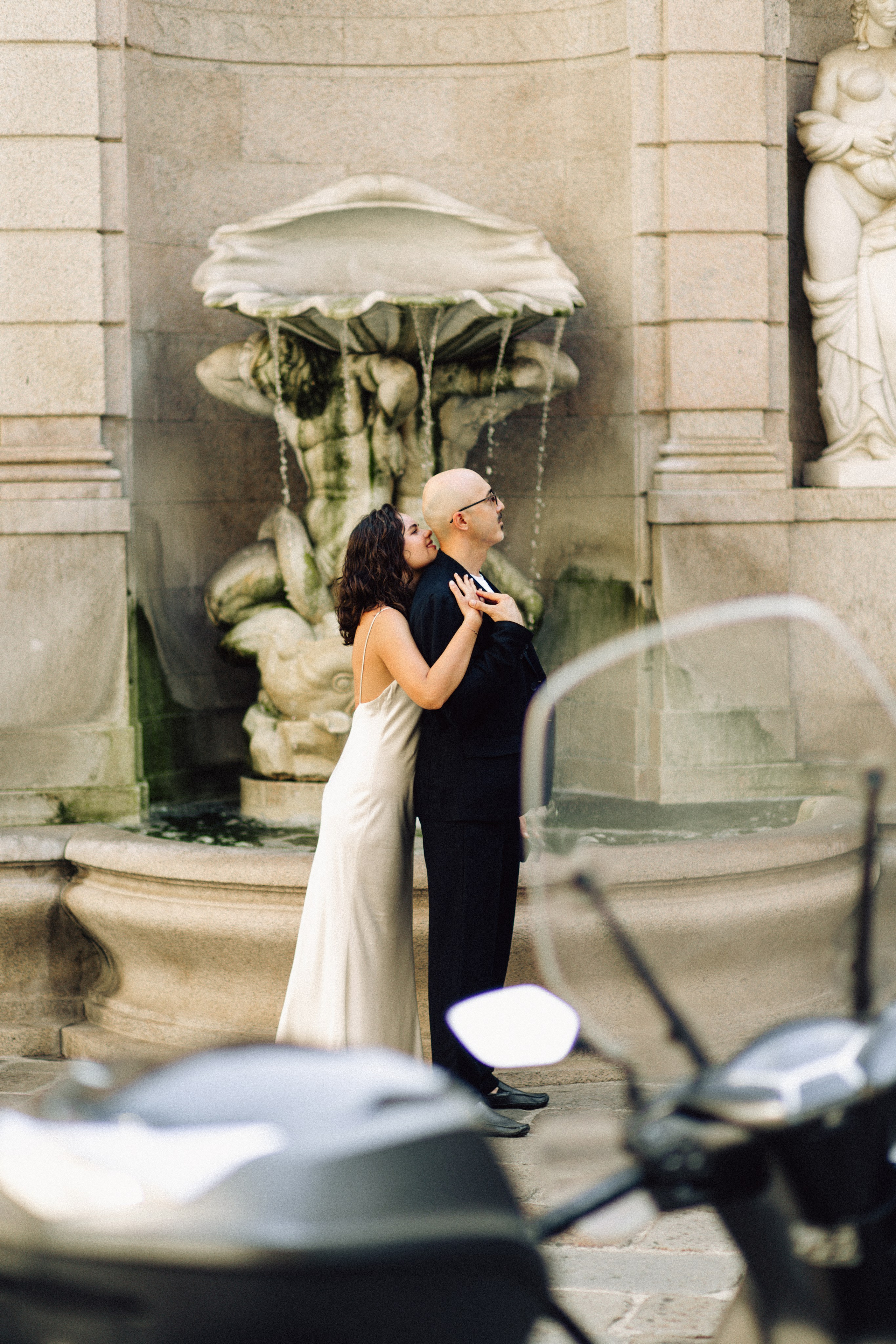 Love story session in Milan, Italy