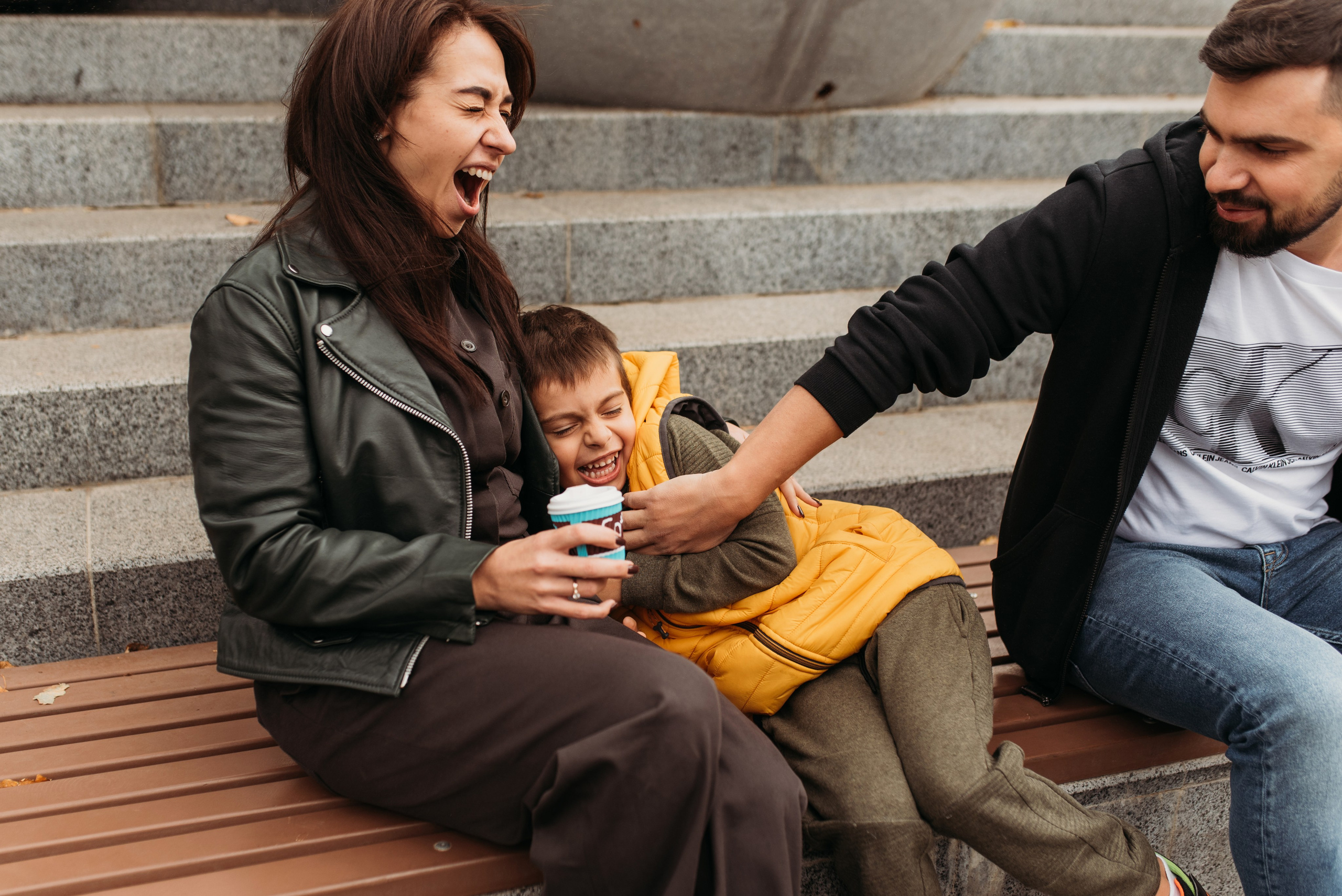 Herbst im Central Park. Familien- und Hochzeitsfotografin. Ich arbeite in Koblenz und Rheinlan