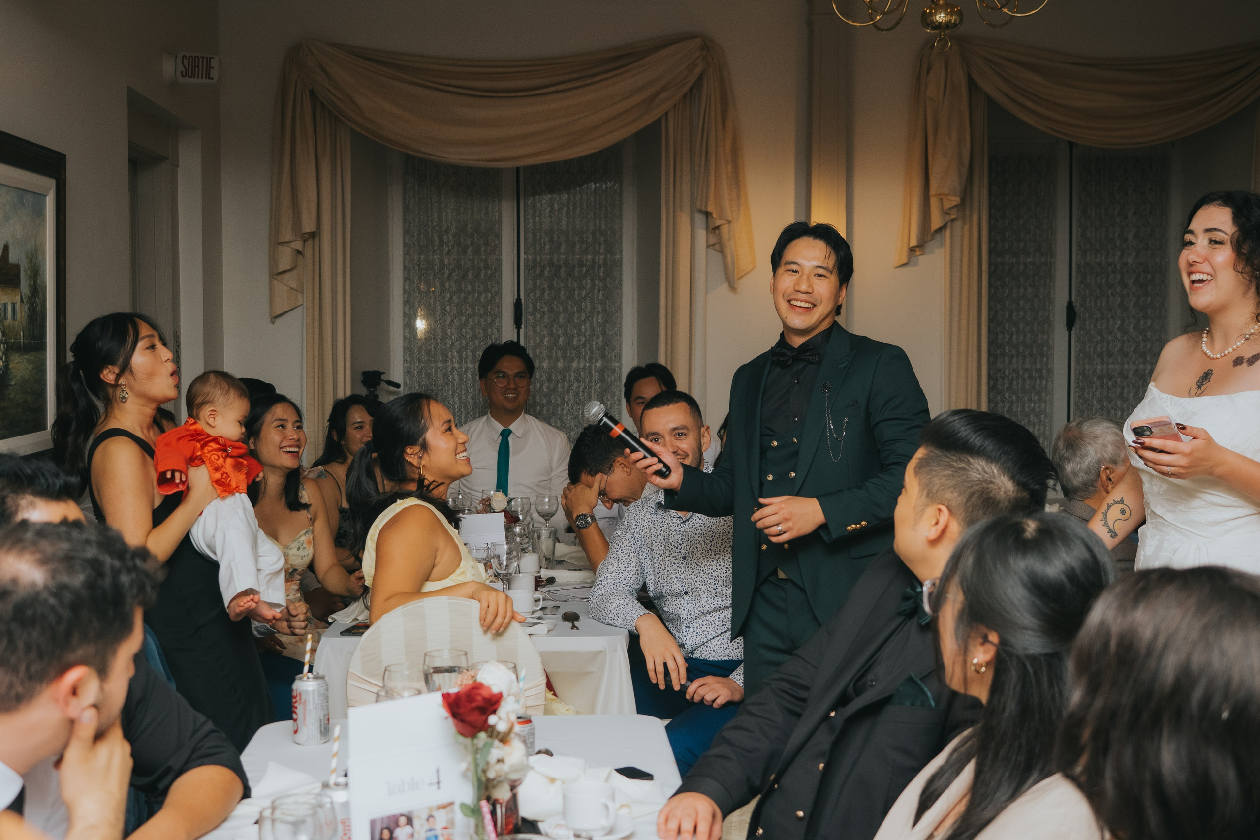 Wedding of Camille and Dinh. Wedding and Family Photography Montreal Muriel Oe Photo