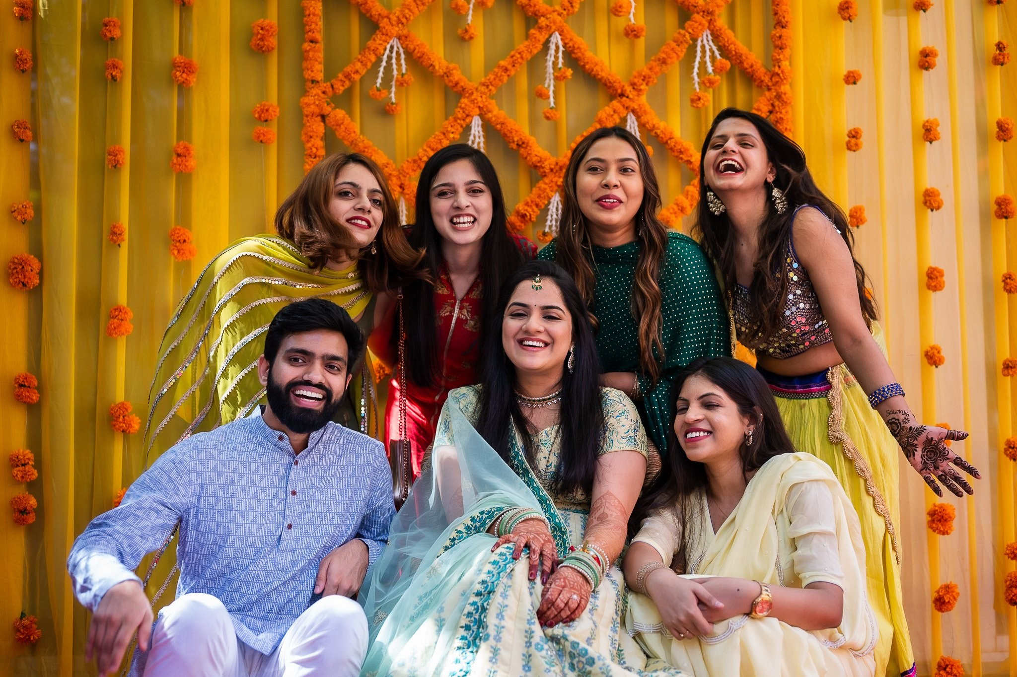 Telugu + Punjabi Fusion Wedding at Le Roma Gardenia resort, Bangalore, India