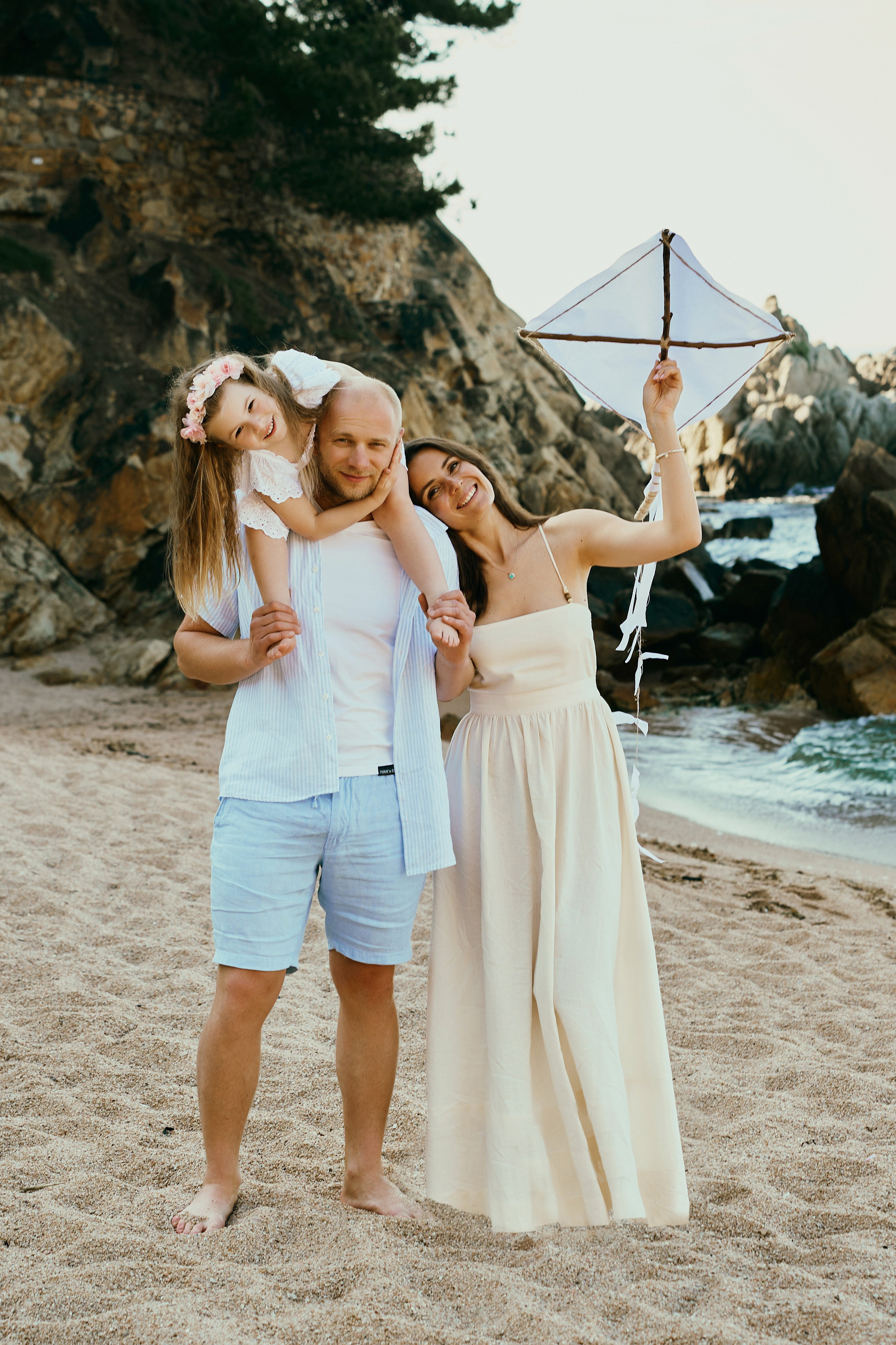 На пляже. Ллорет де Мар. Фотограф в Барселоне Жанна Захарченко