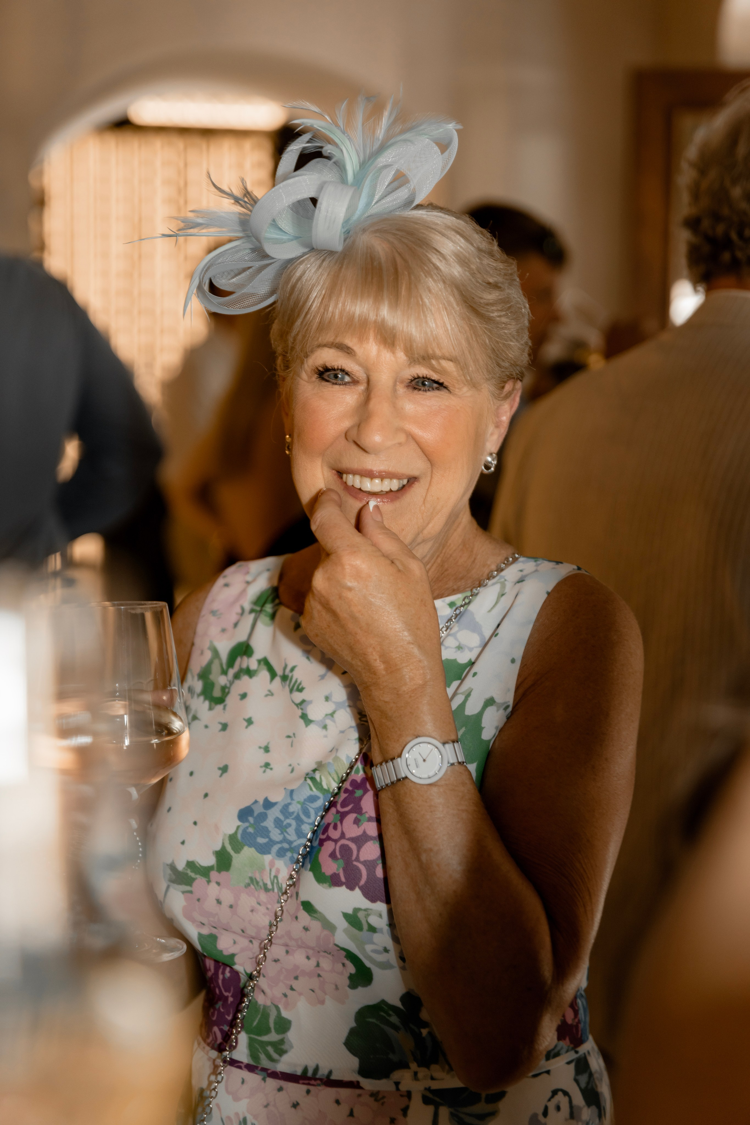 The guest in a pre-wedding party n a traditional Greek bar in Lindos, Greece