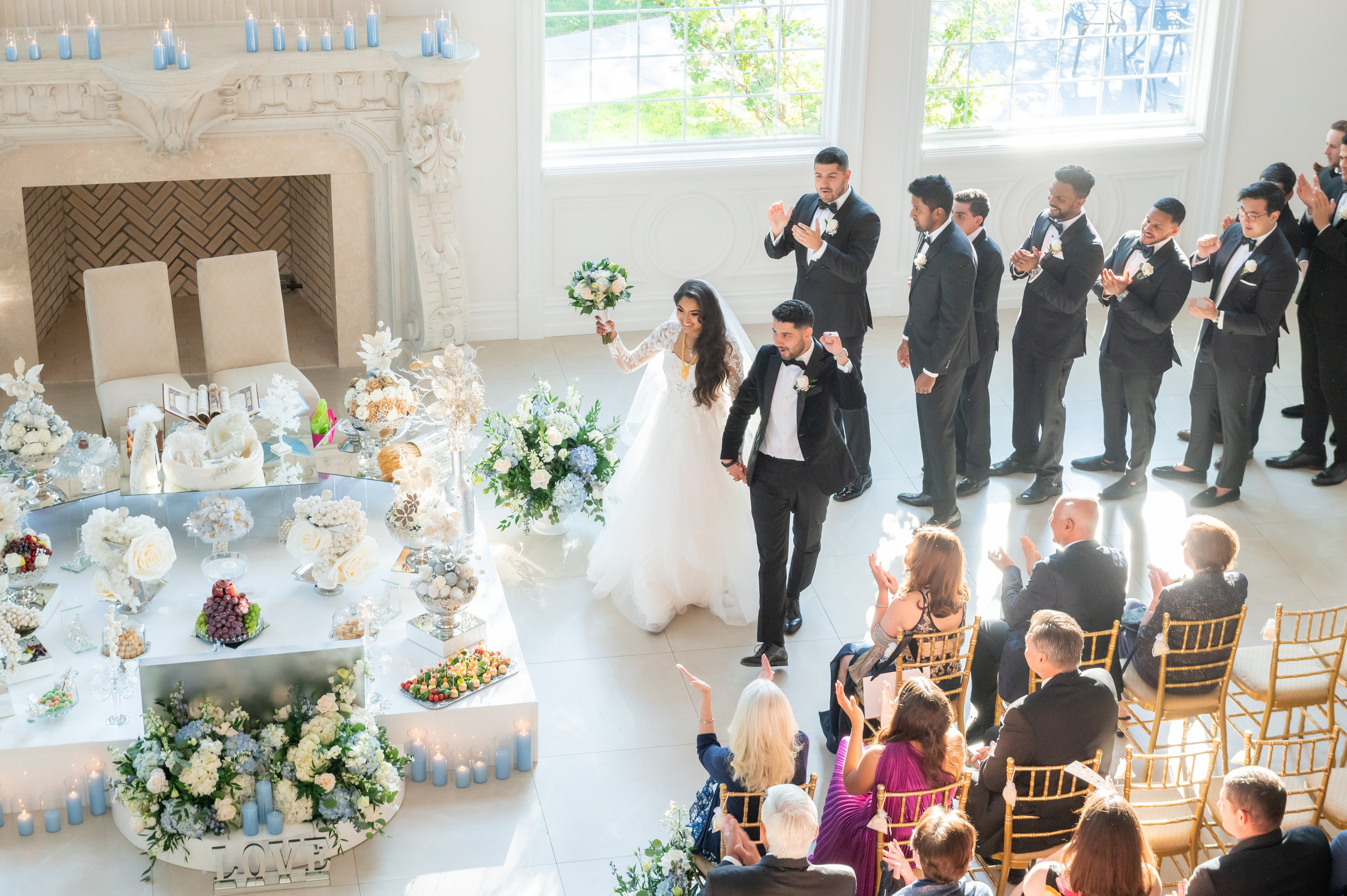 Reema & Brandon, The Estate at Florentine Gardens, NJ. Wedding Photo & Video