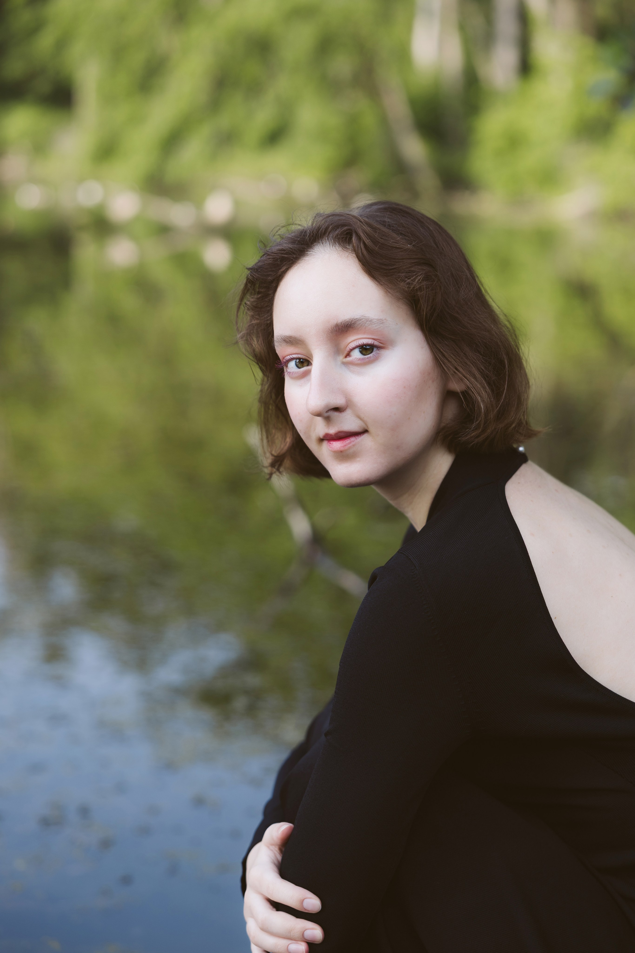 Morning lagoons for Anastasiya. Family Lifestyle Photography