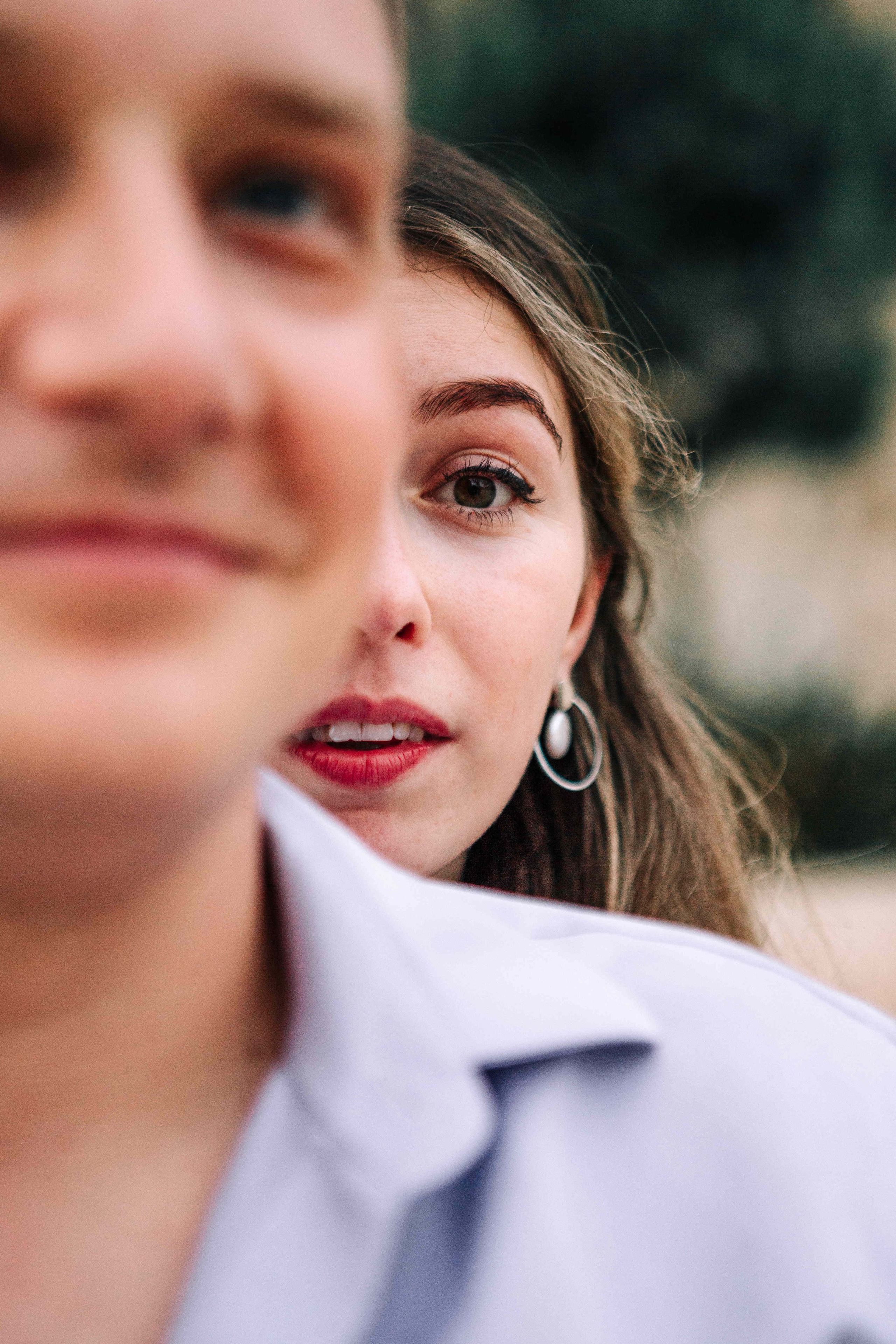 LOVERS IN JAFFO. PHOTOGRAPHER IN ISRAEL