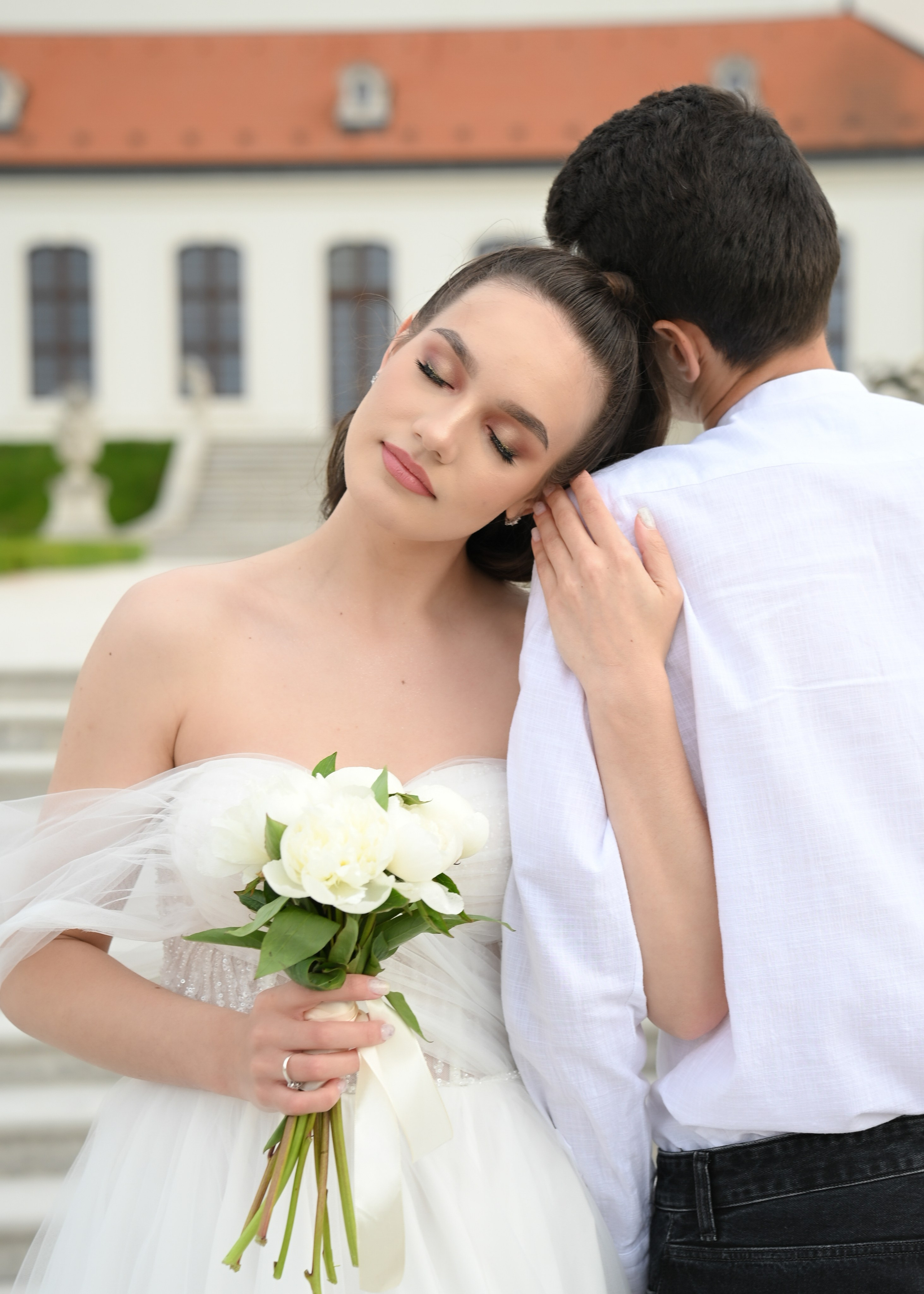 Eugene & Diana in Bratislava Castle. Photo Vienna and Bratislava