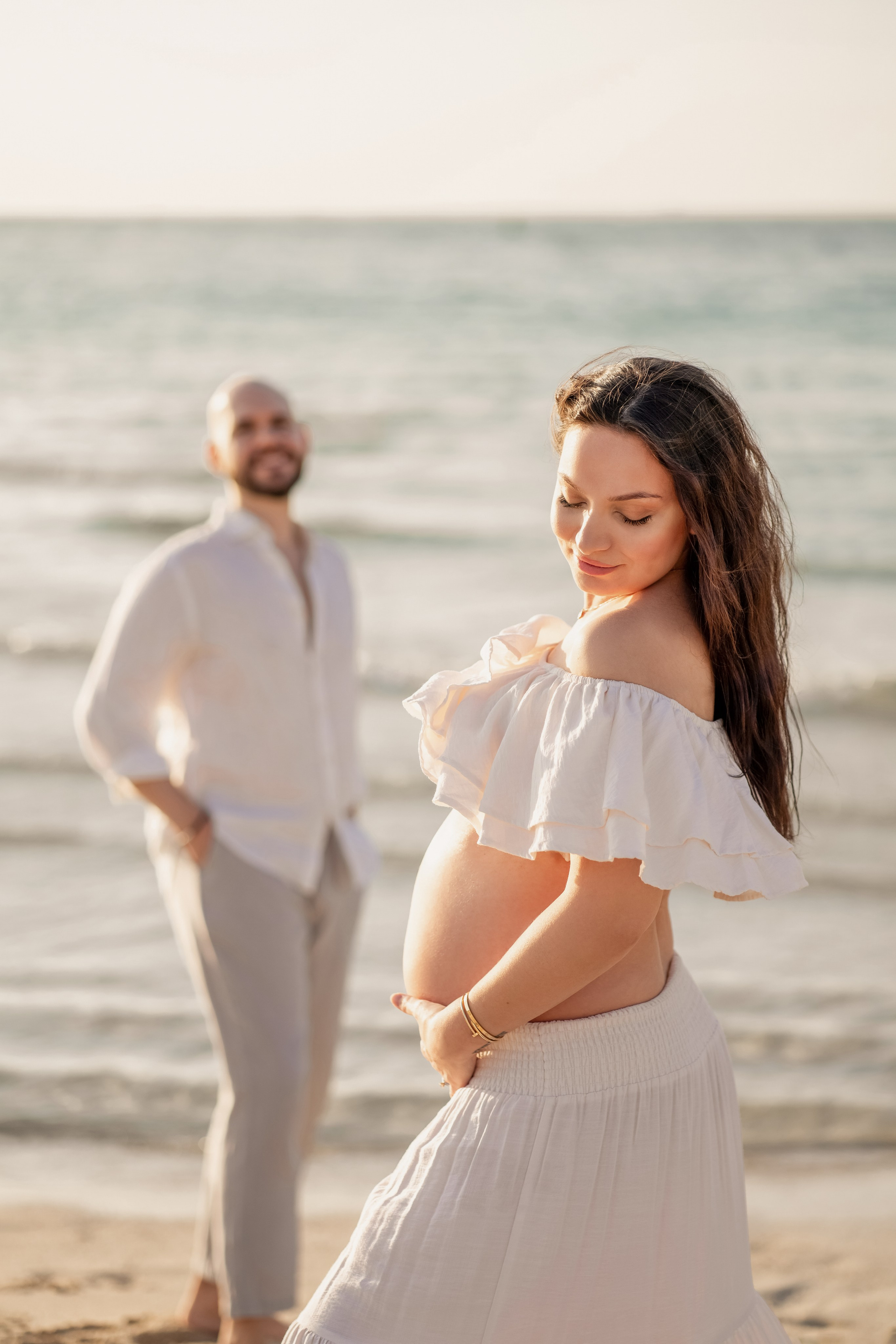 Sunset by the Burj Al Arab. Angela Iakovleva — Family Photographer in Dubai