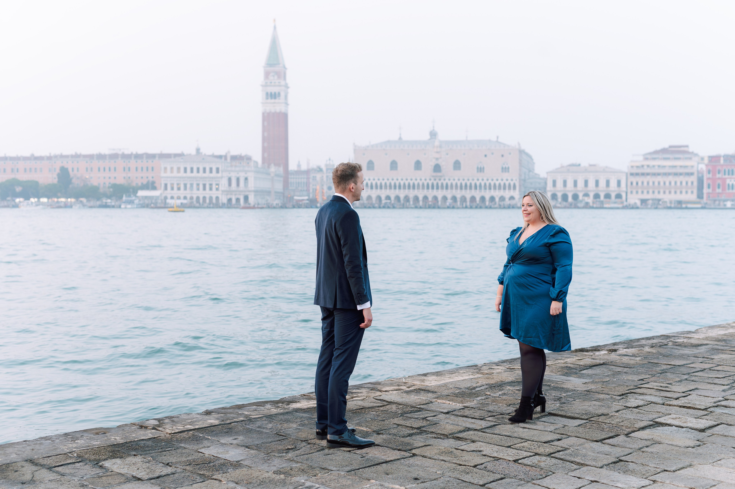 Proposal island San Giorgio. Фотограф в Венеции Anna Terzi