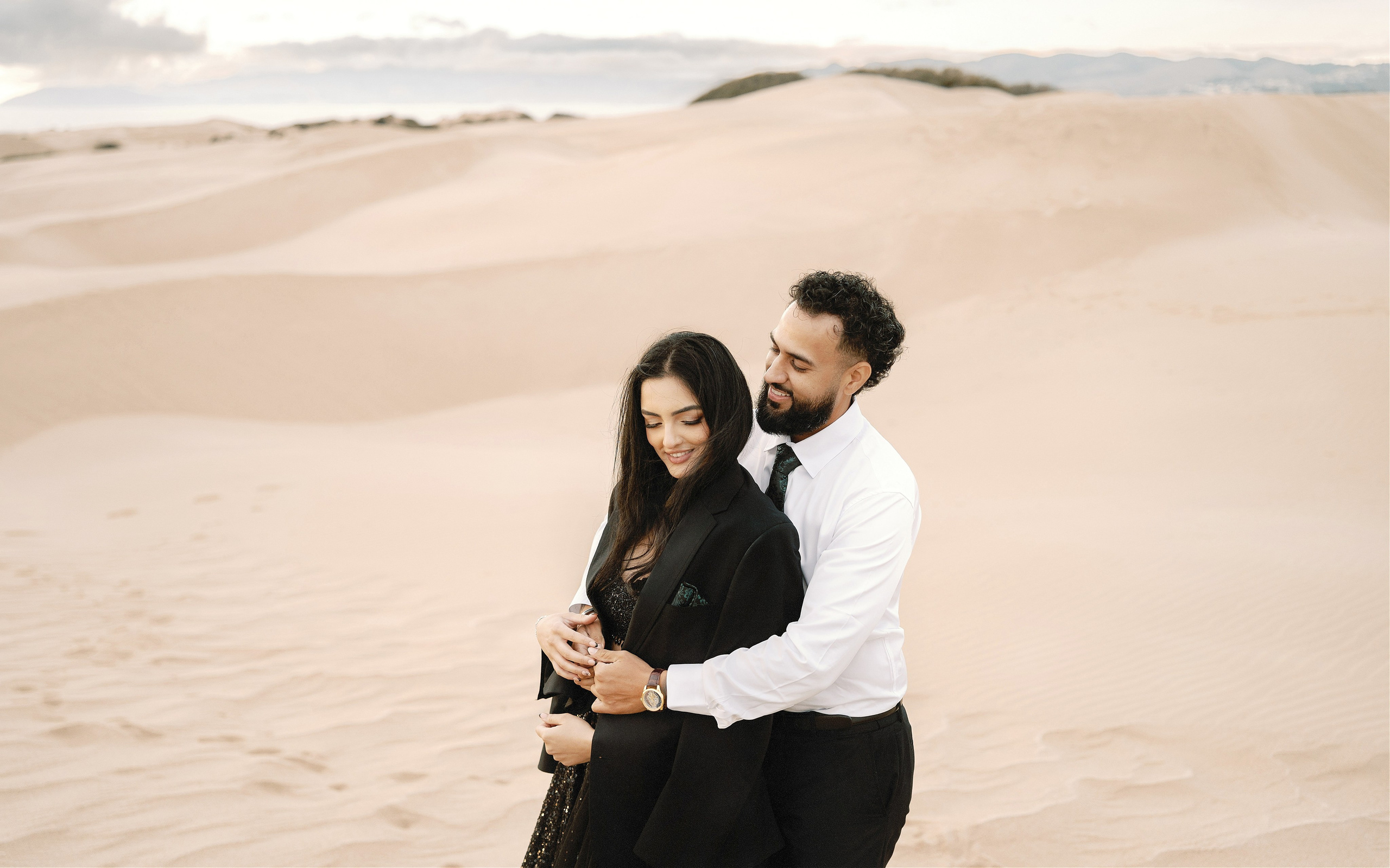 Elopement at Pismo Beach Sand Dunes, California. Wedding Photography & Videography Team in California, Los Angeles, San Francisco, San Diego and Travel