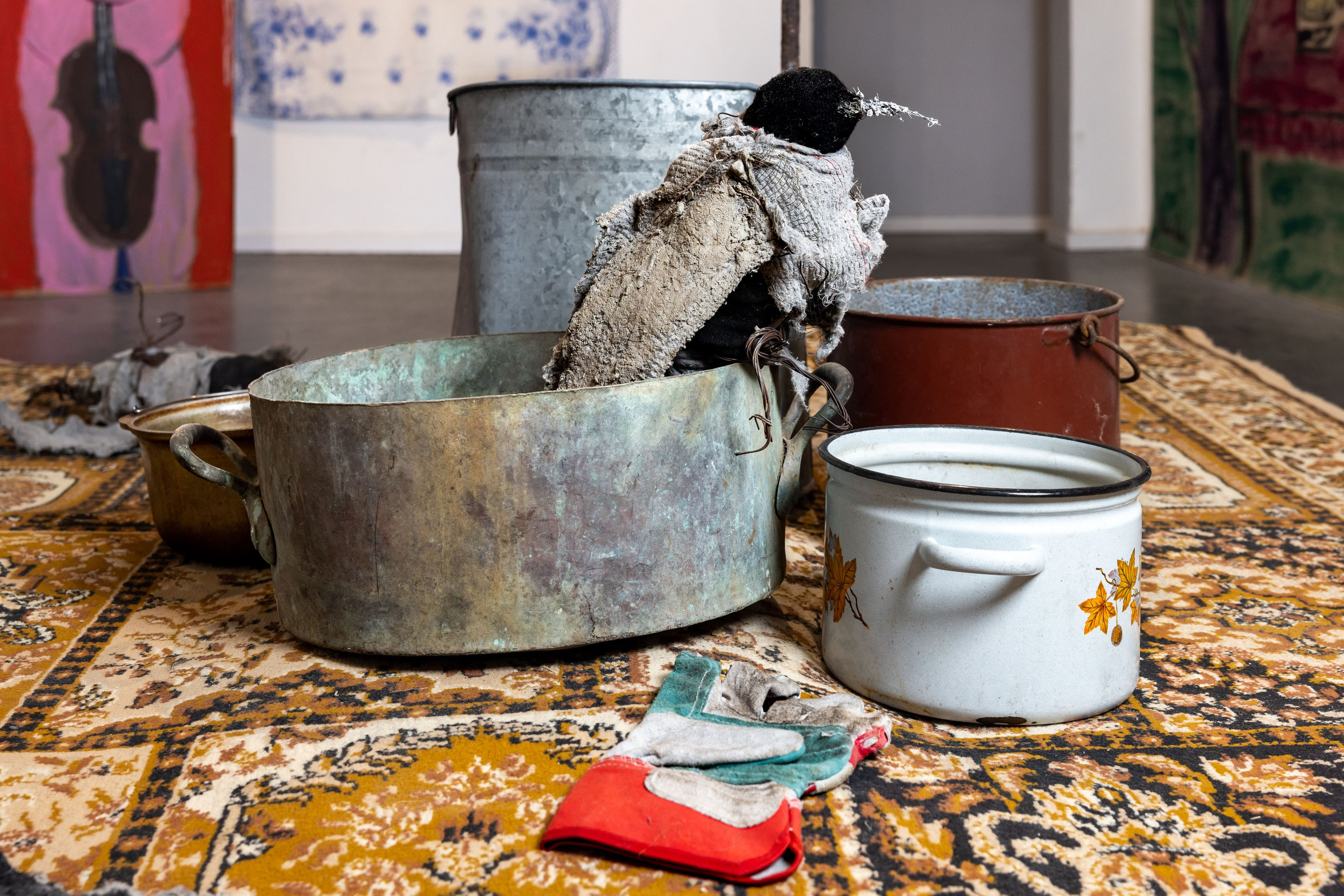 View from above (Gaza), 2024. Haim Sokol’s artists website