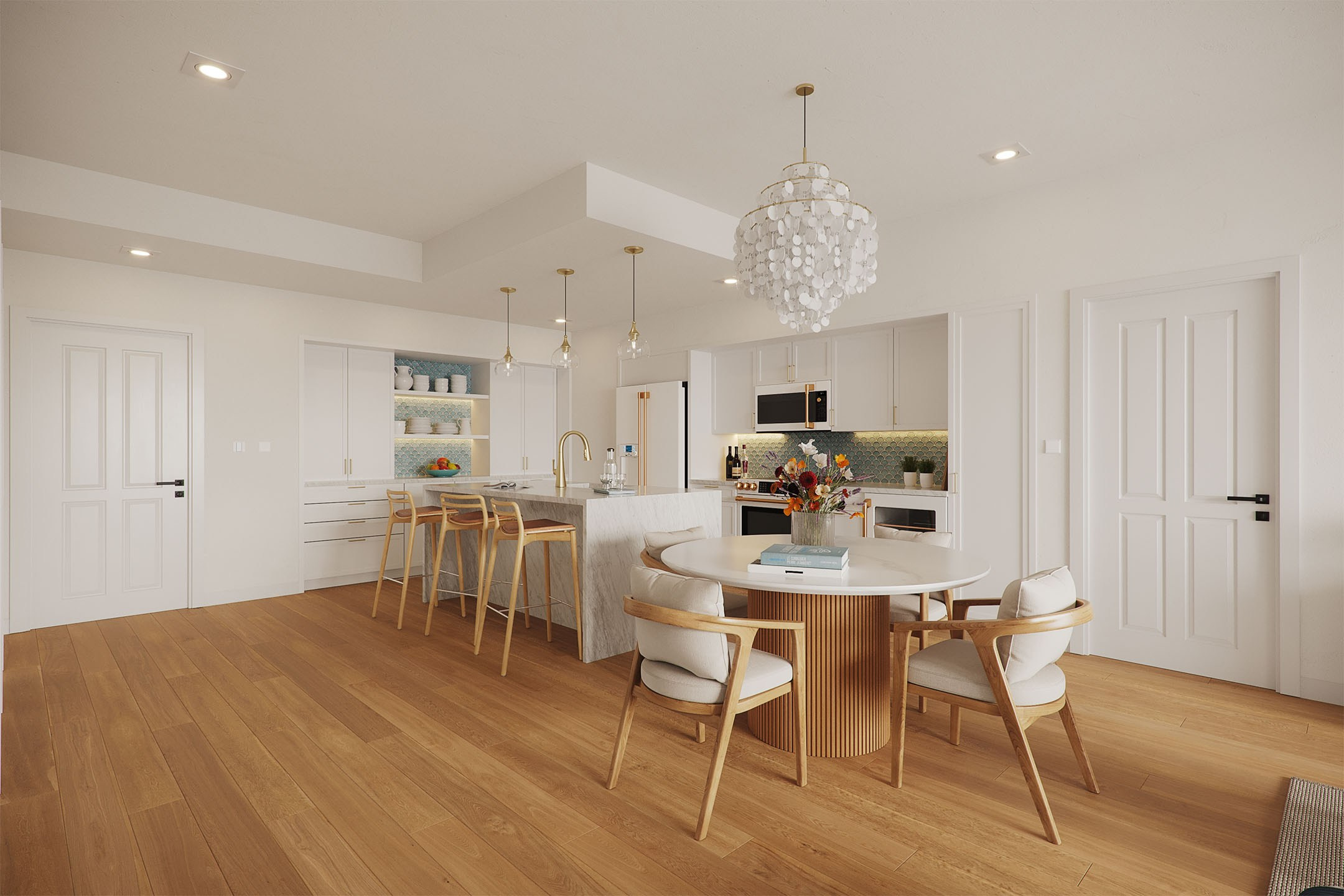 Coastal Apartment. Leeway Visual Studio | 3D Architectural Visualization