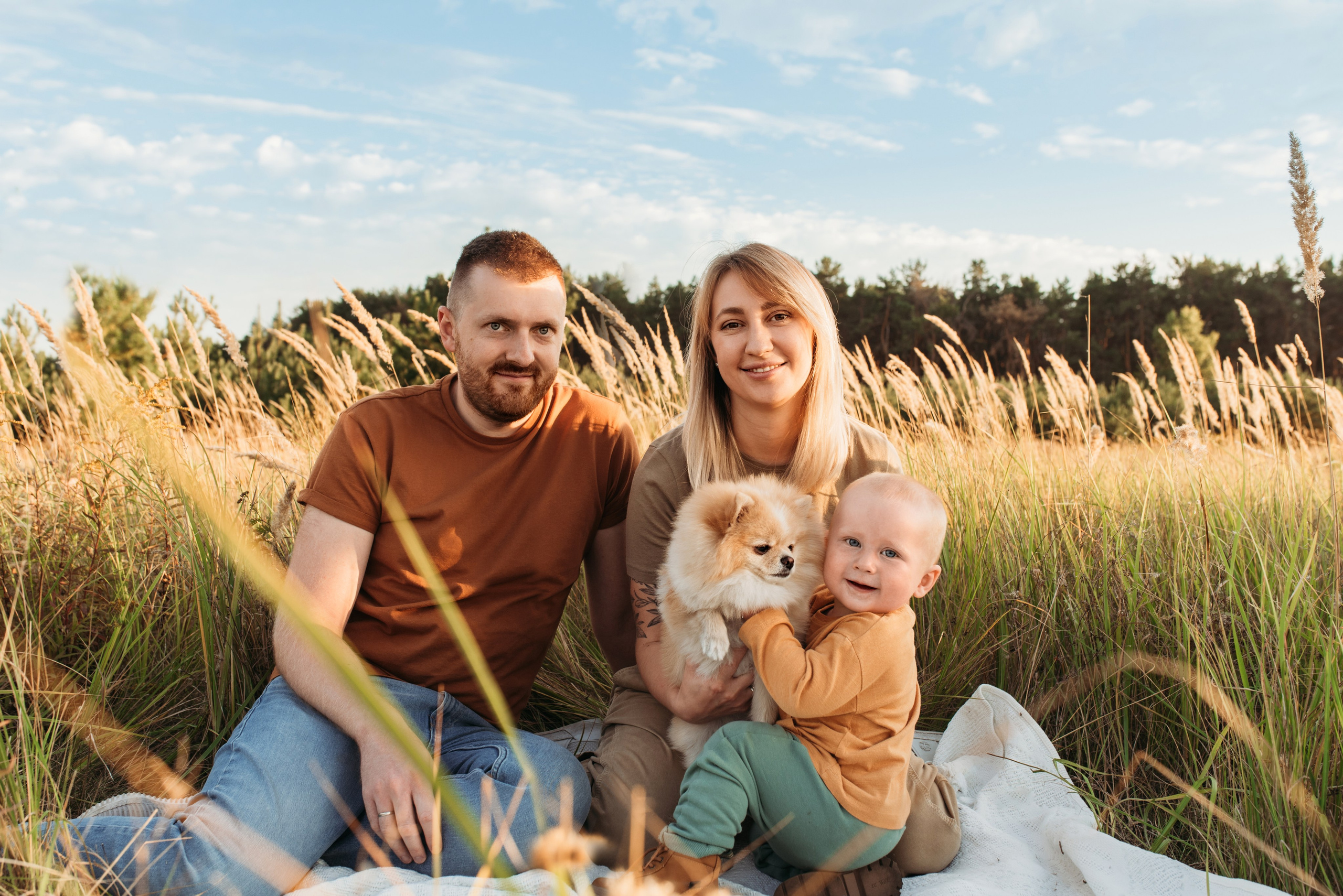 Marina & Artem & Timur. Familien- und Hochzeitsfotografin. Ich arbeite in Koblenz und Rheinlan