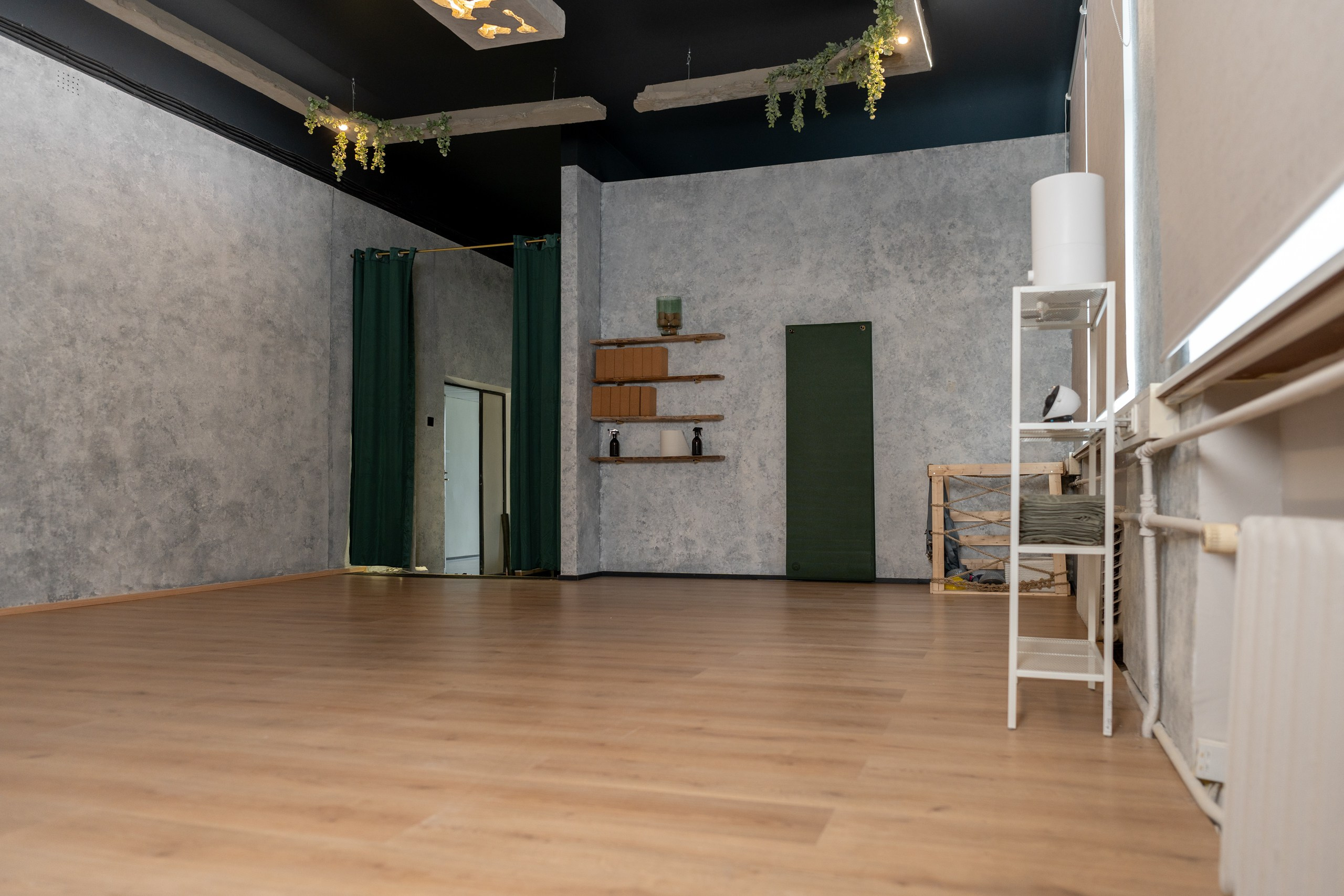 Yoga Studio. Real Estate photographer. Kinnisvara fotograaf Tallinn